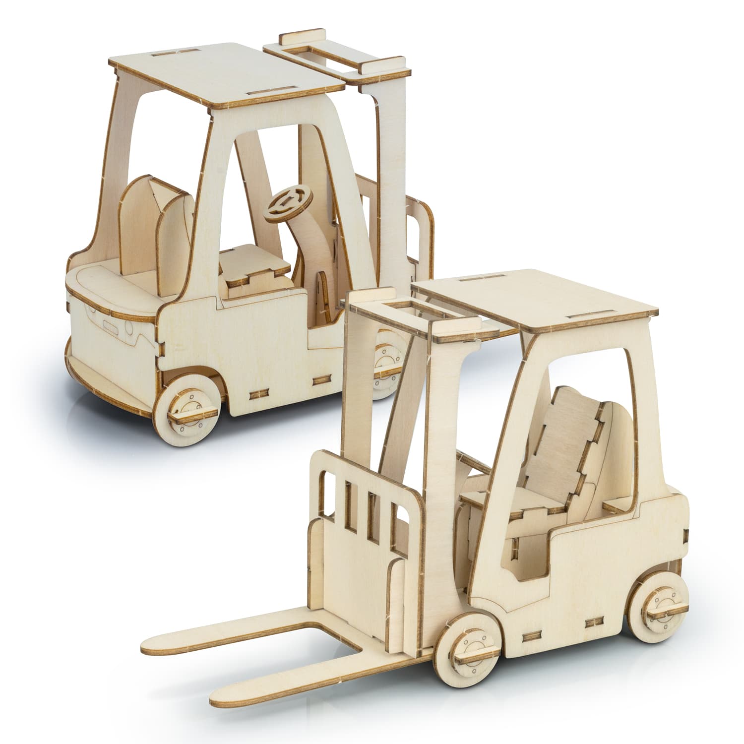BRANDCRAFT Forklift Wooden Model · Product view