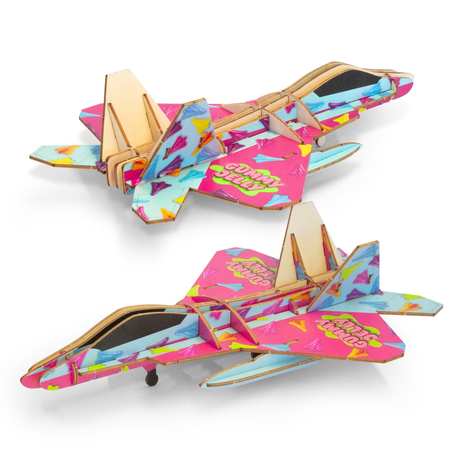 BRANDCRAFT Jet Fighter Wooden Model · Product view