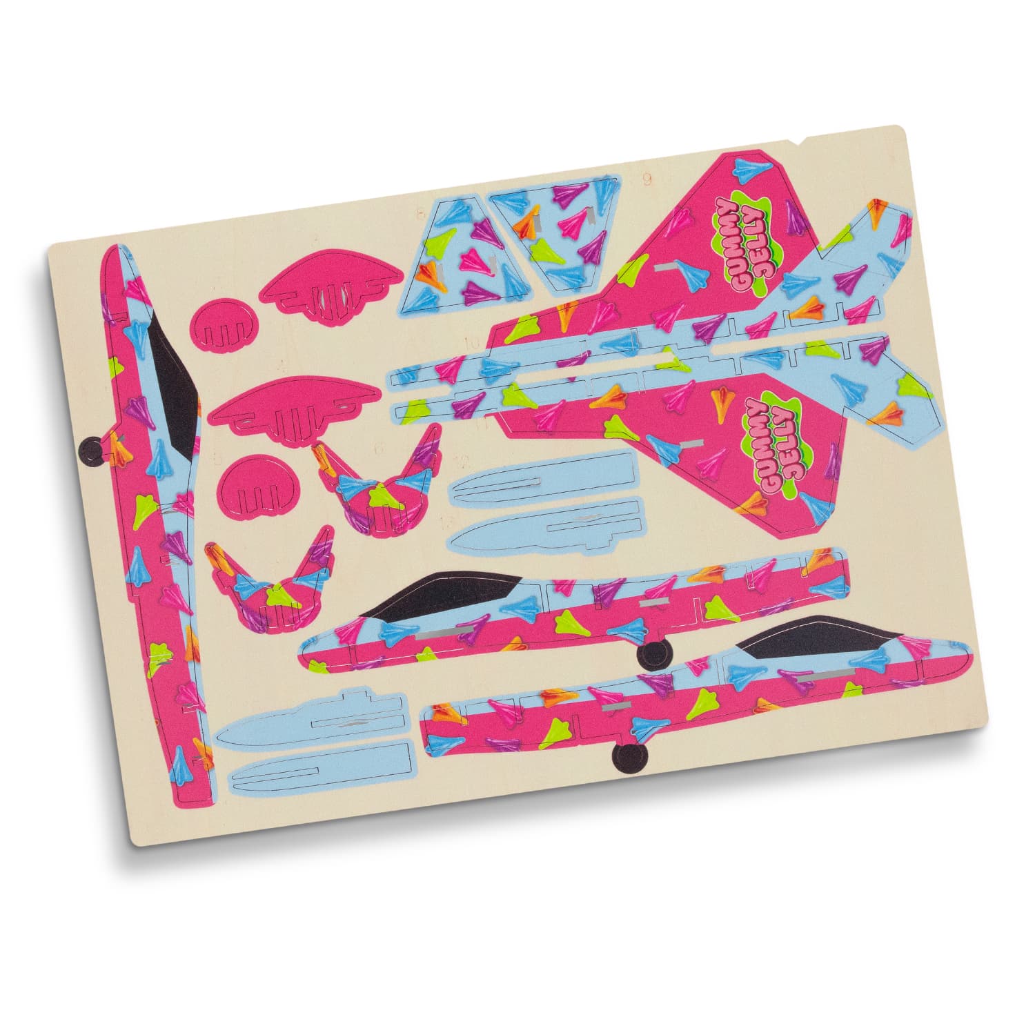 BRANDCRAFT Jet Fighter Wooden Model · Product view