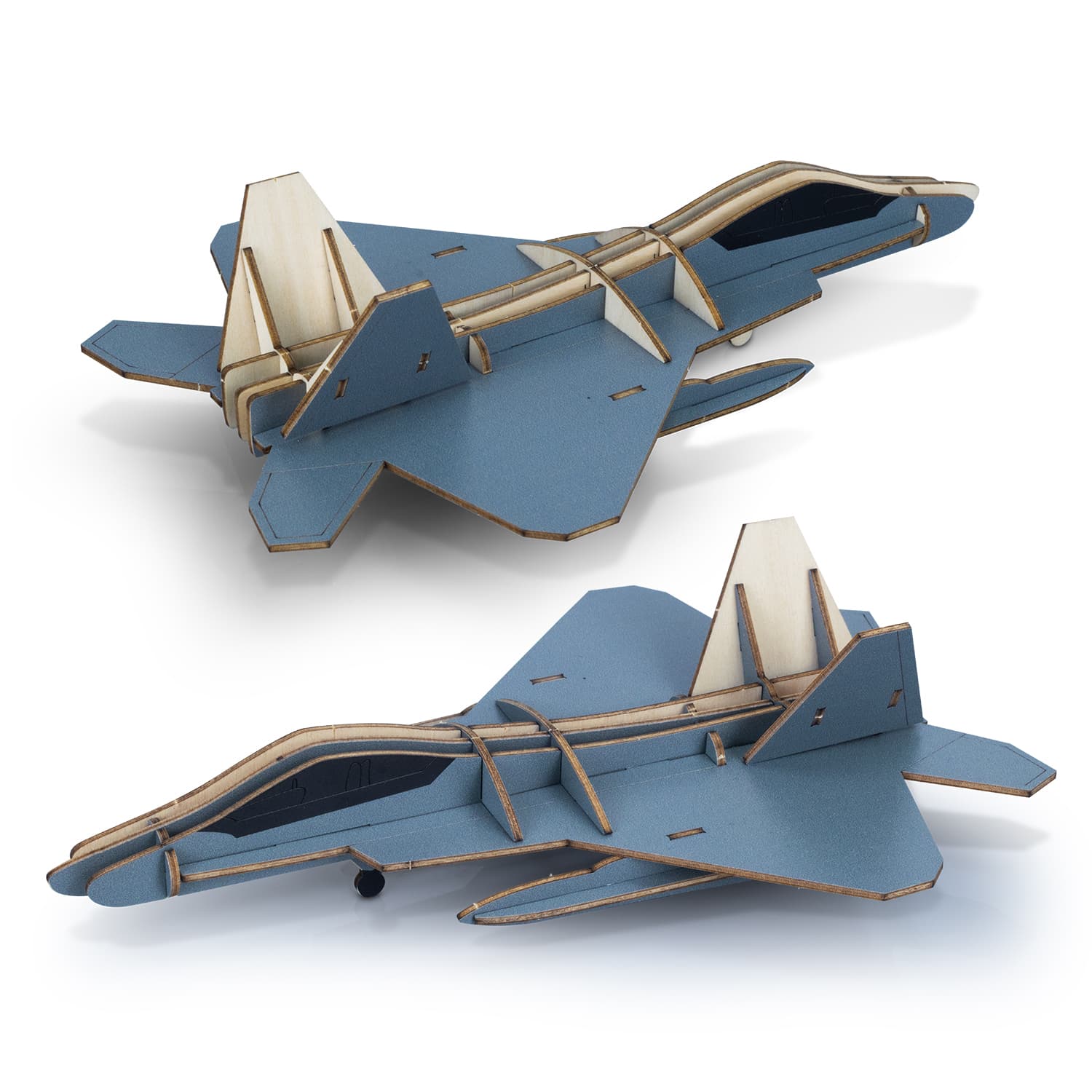 BRANDCRAFT Jet Fighter Wooden Model · Product view