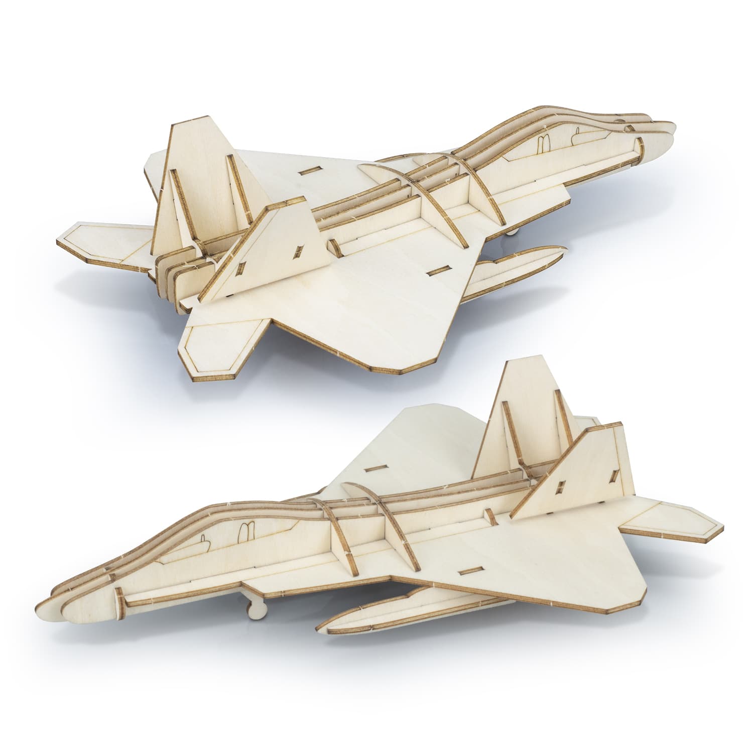 BRANDCRAFT Jet Fighter Wooden Model · Product view
