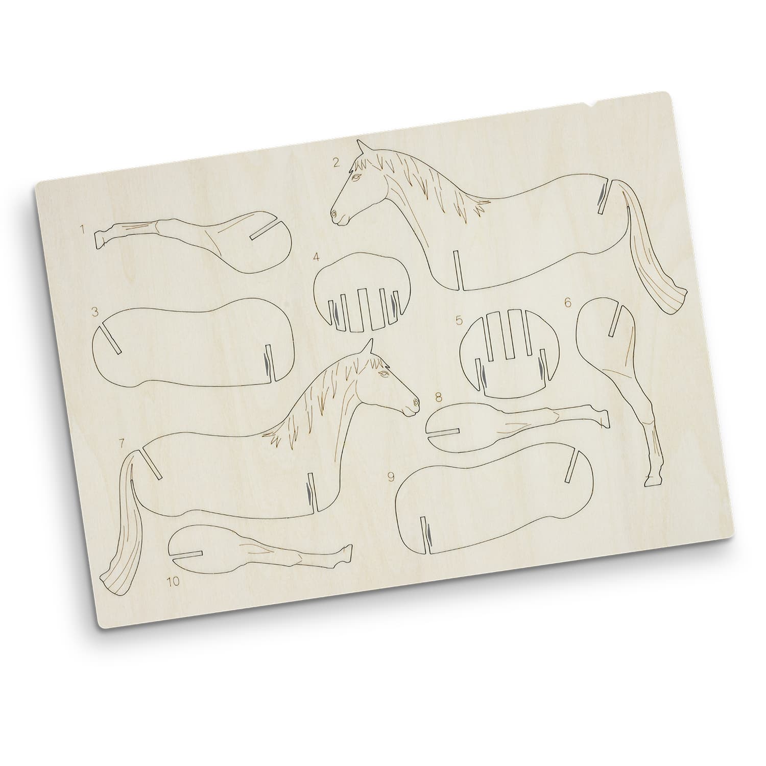 BRANDCRAFT Horse Wooden Model · Product view