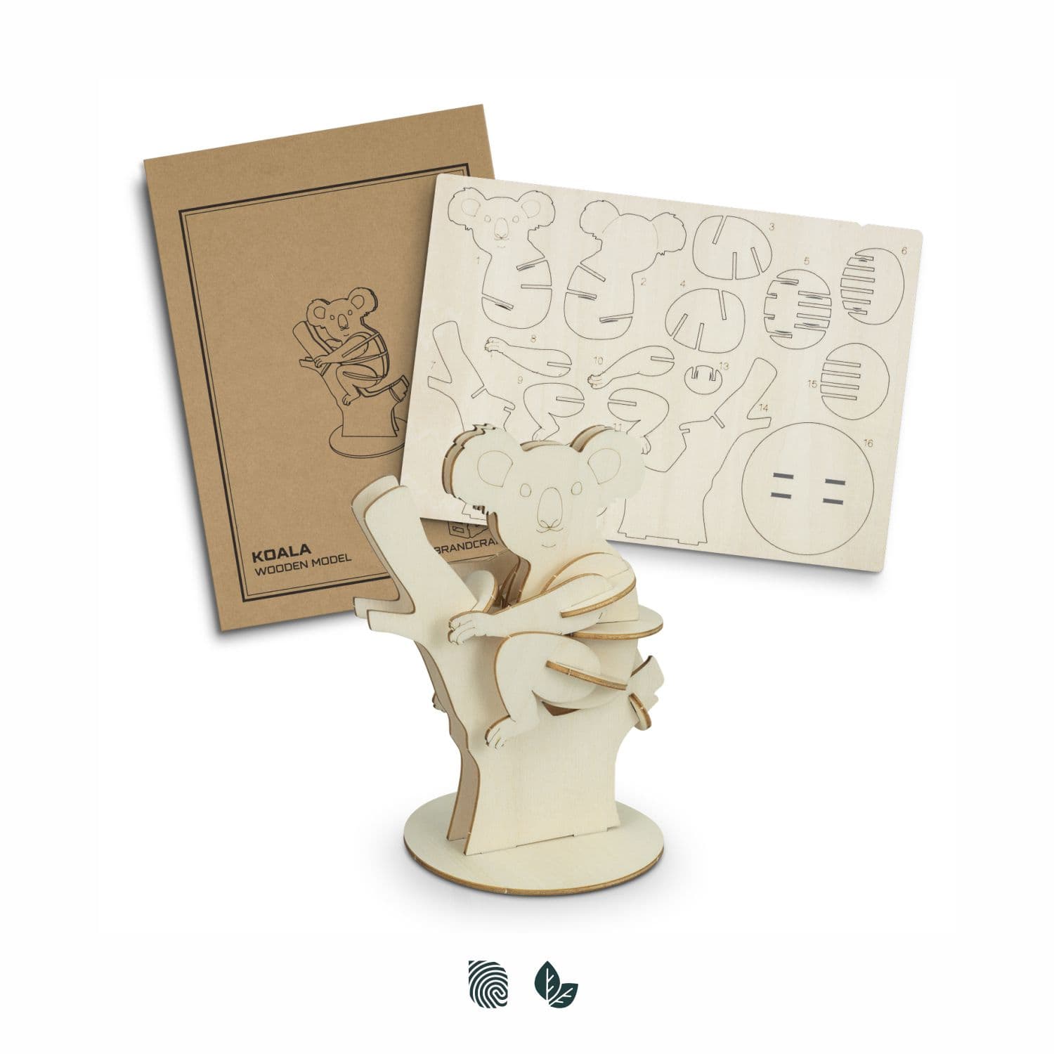 BRANDCRAFT Koala Wooden Model · Product view