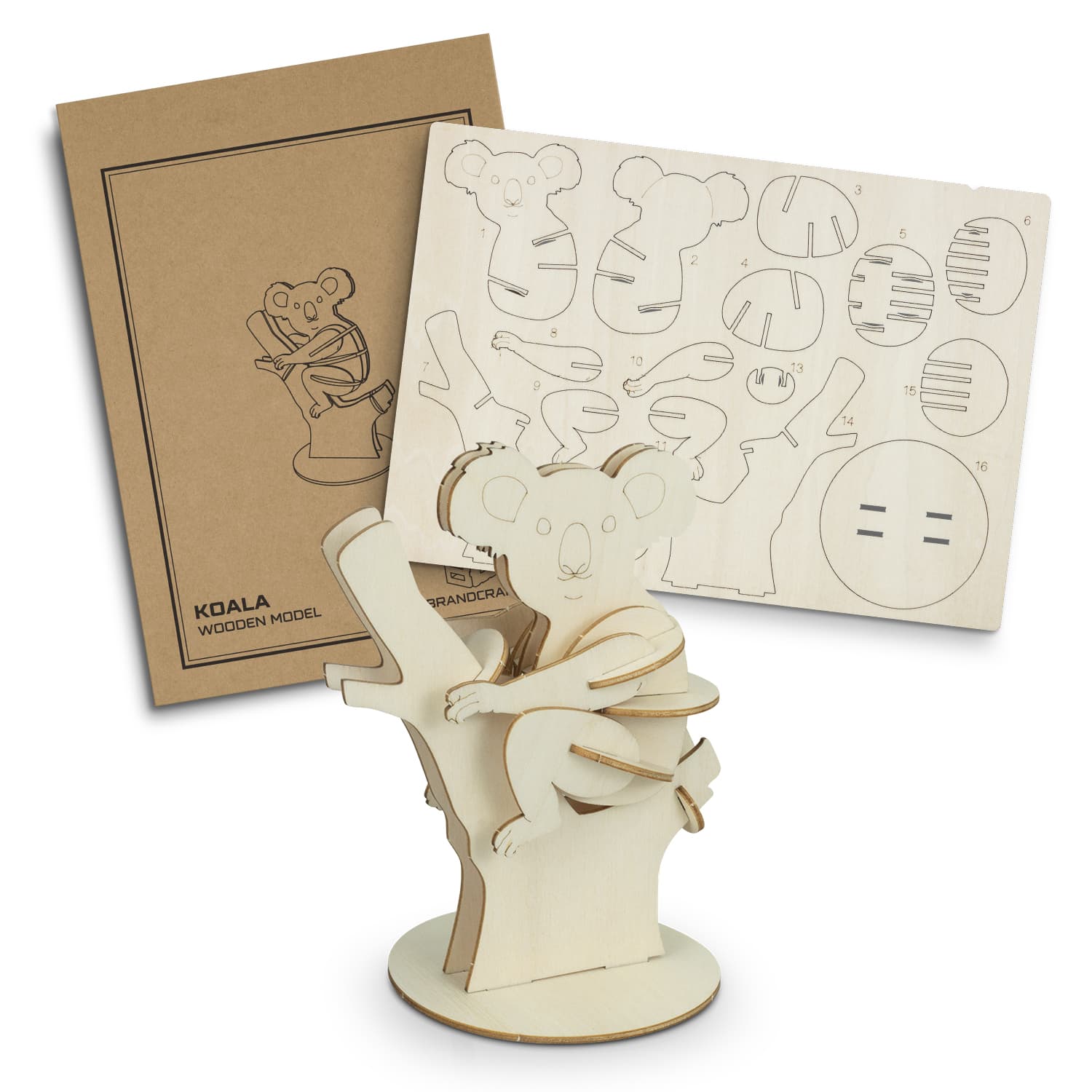 BRANDCRAFT Koala Wooden Model · Product view