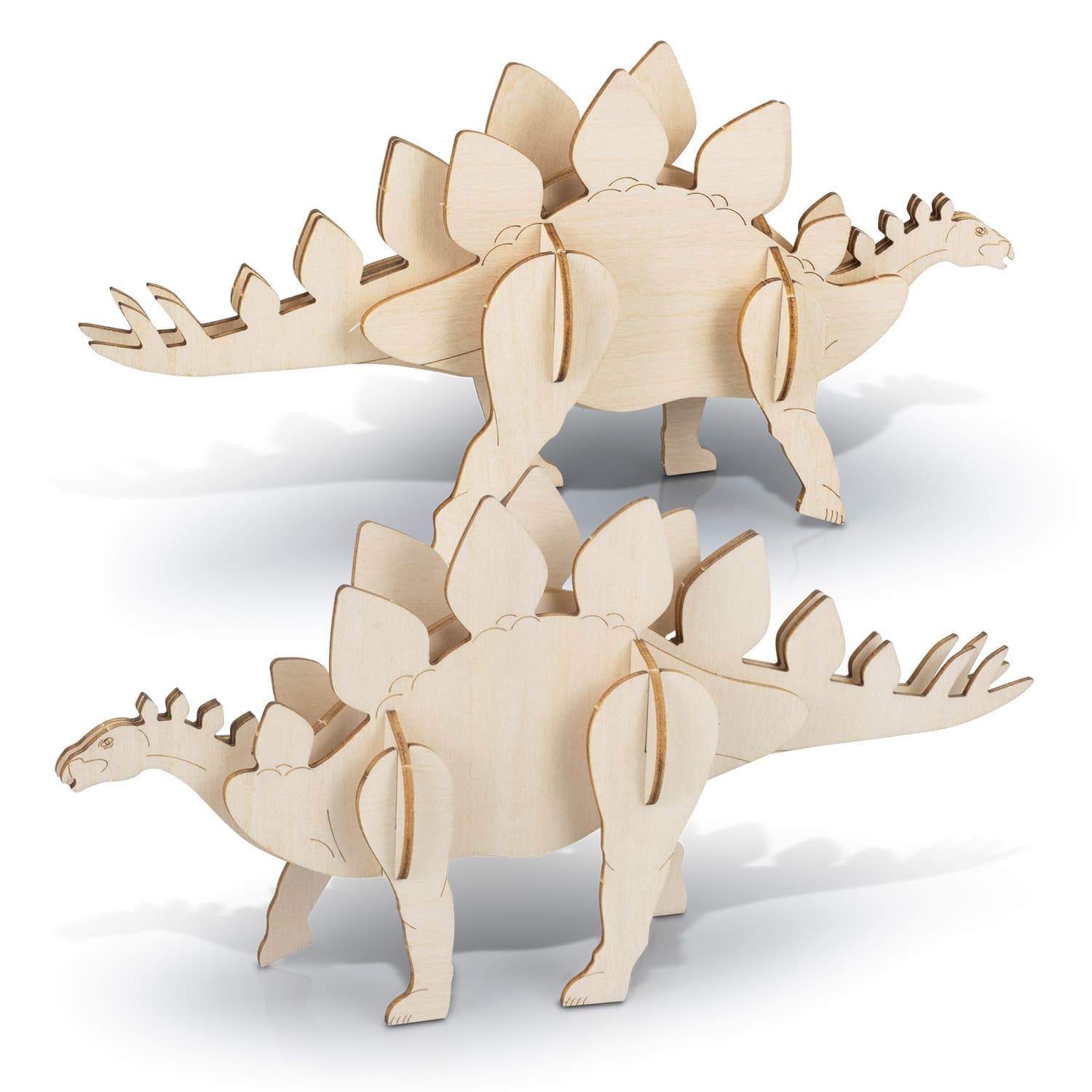 BRANDCRAFT Stegosaurus Wooden Model · Product view