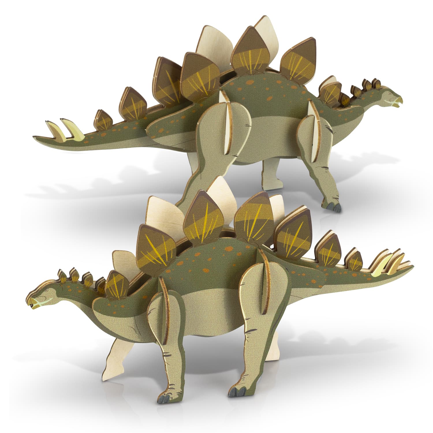 BRANDCRAFT Stegosaurus Wooden Model · Product view