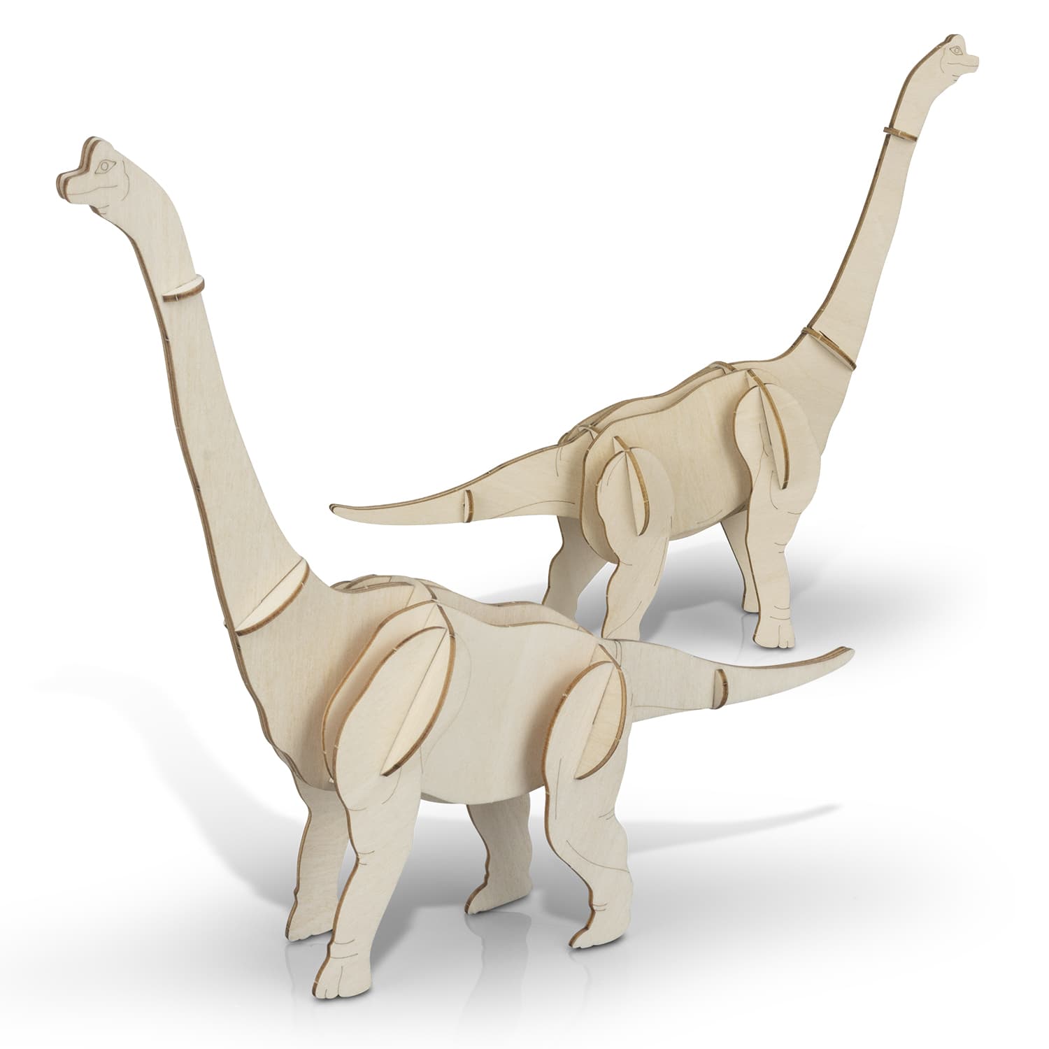 BRANDCRAFT Brachiosaurus Wooden Model · Product view