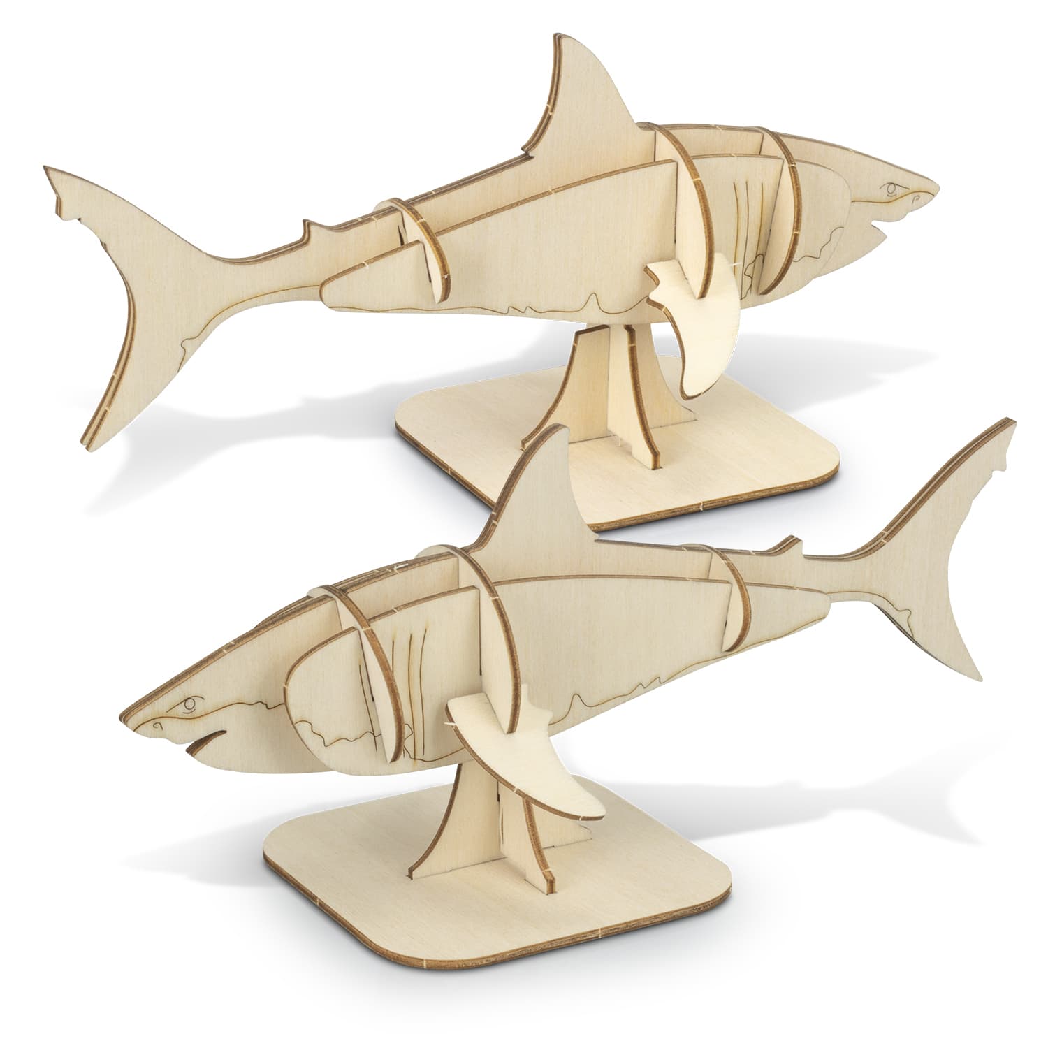 BRANDCRAFT Shark Wooden Model · Product view