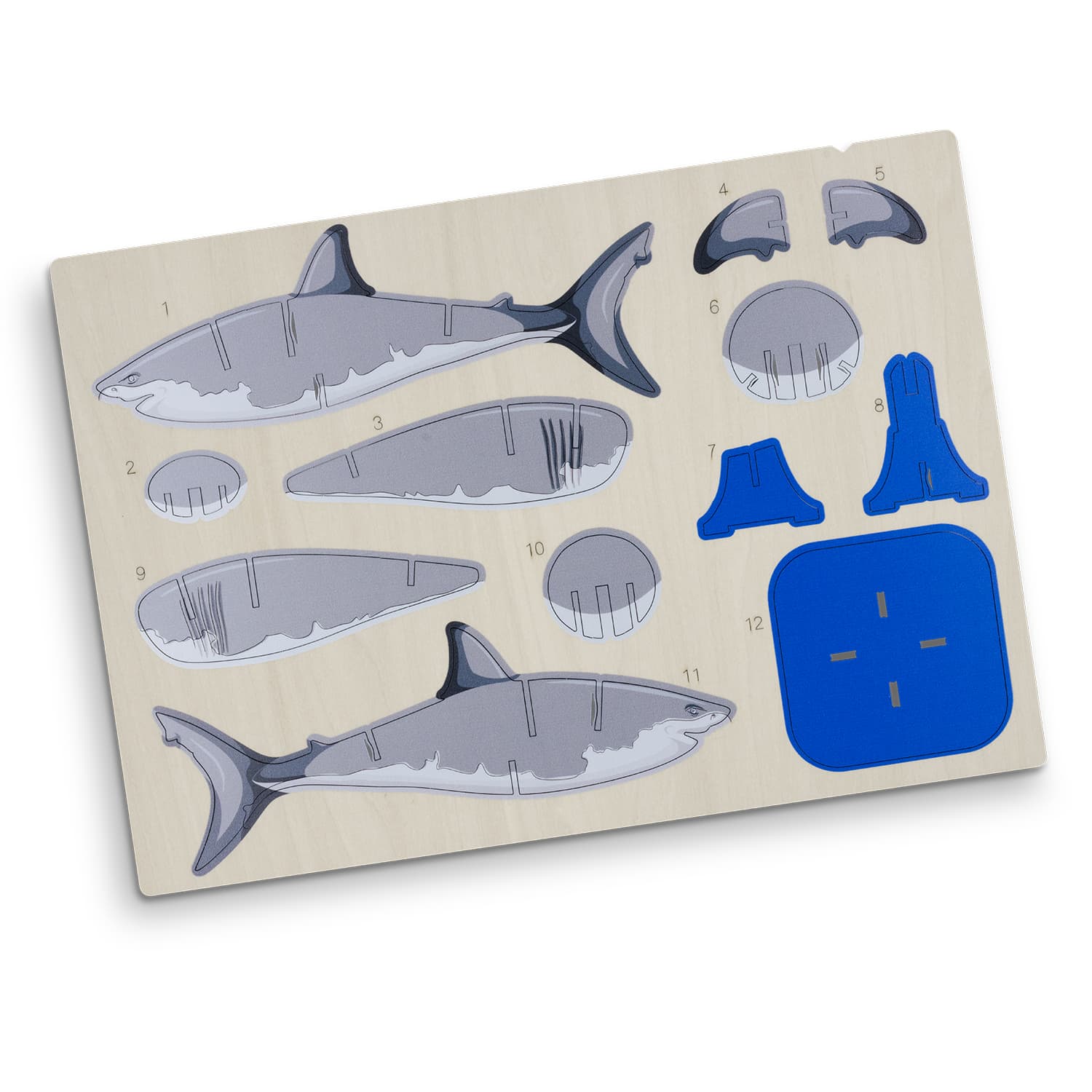BRANDCRAFT Shark Wooden Model · Product view