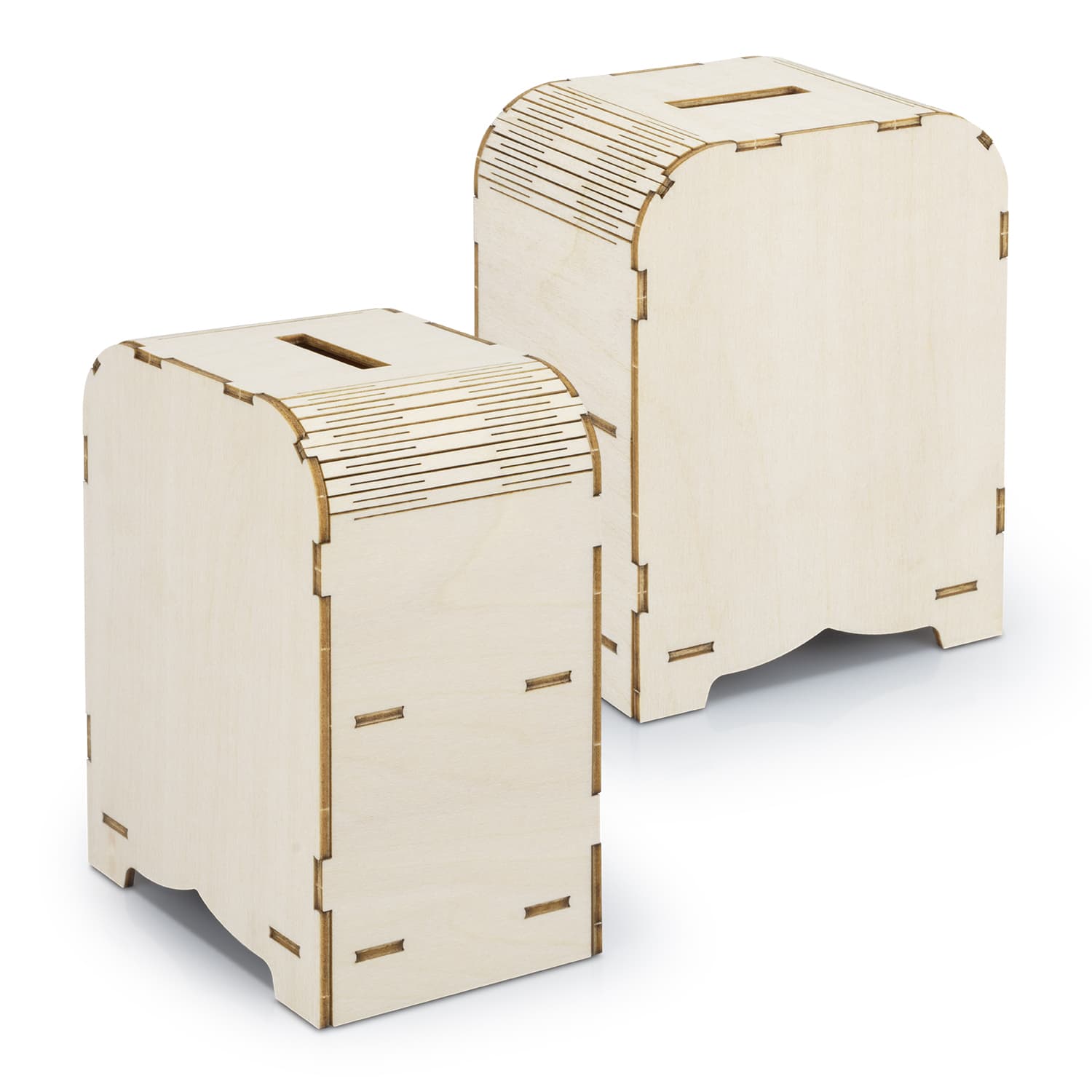 BRANDCRAFT Money Box Wooden Model · Product view