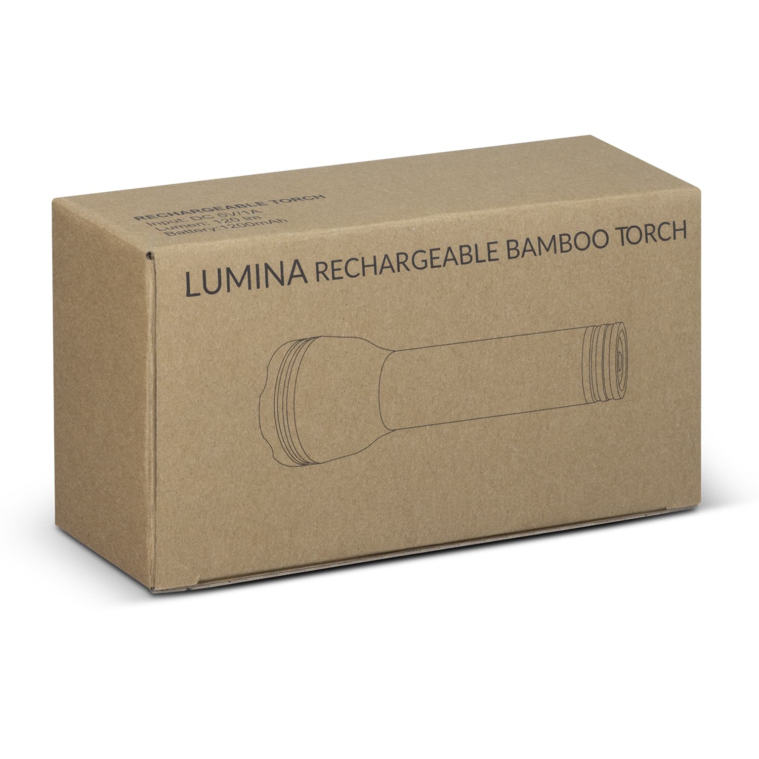 Lumina Rechargeable Bamboo Torch · Product view