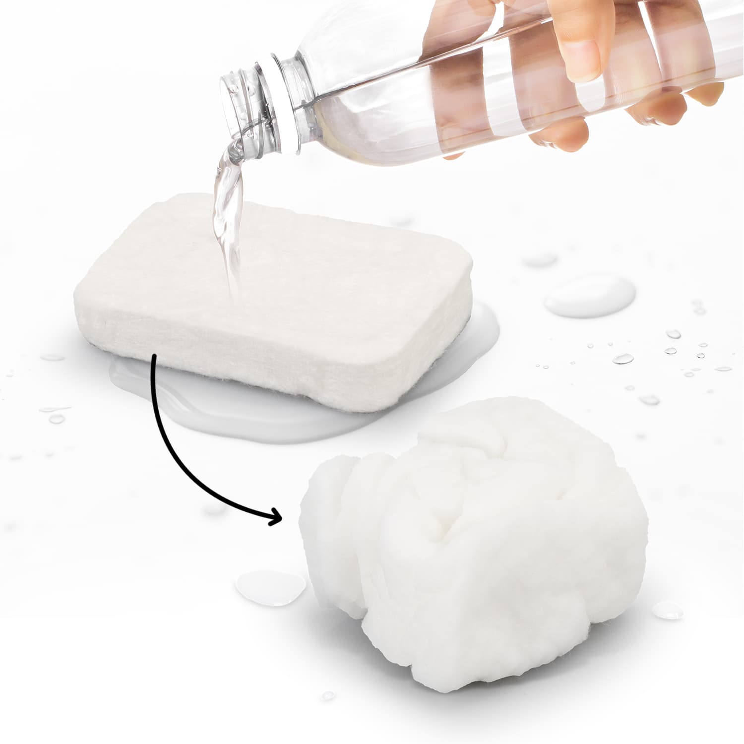 Compressed Towel Small · Product view