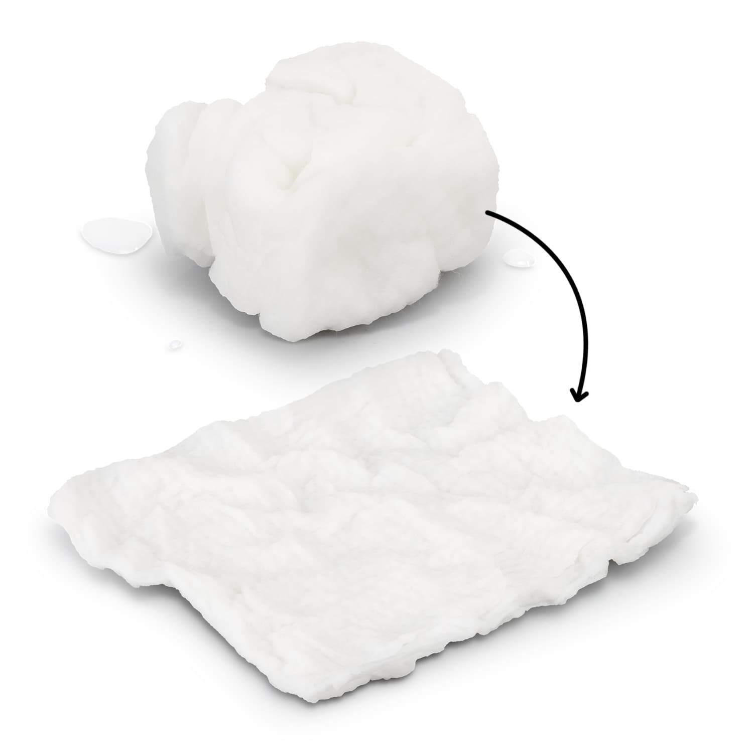 Compressed Towel Small · Product view