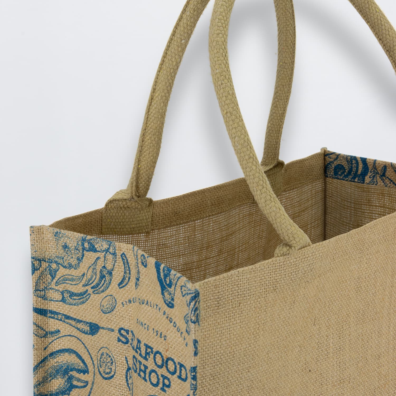 Lanza Jute Tote Bag · Product view