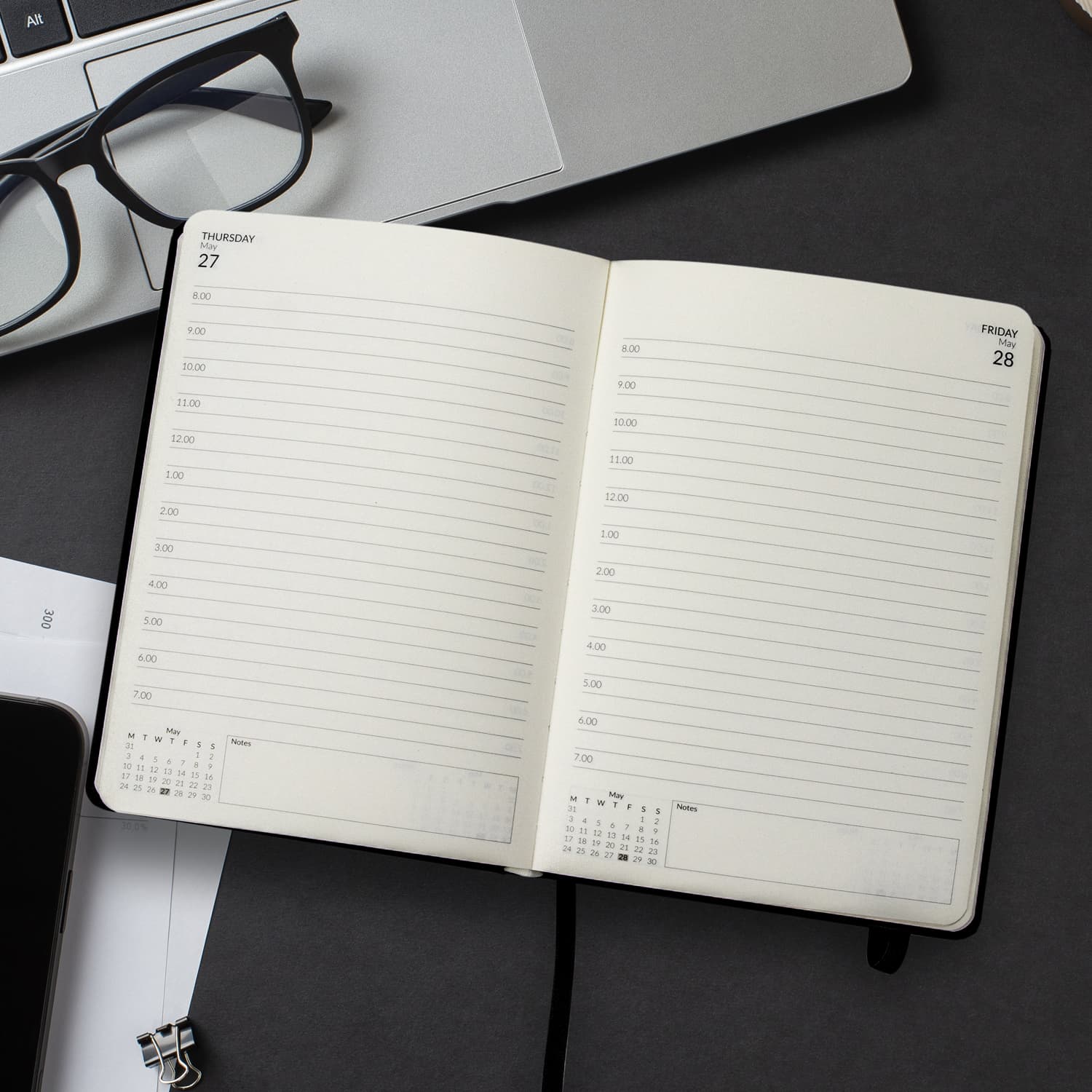 A5 Daily Diary 2027 · Product view