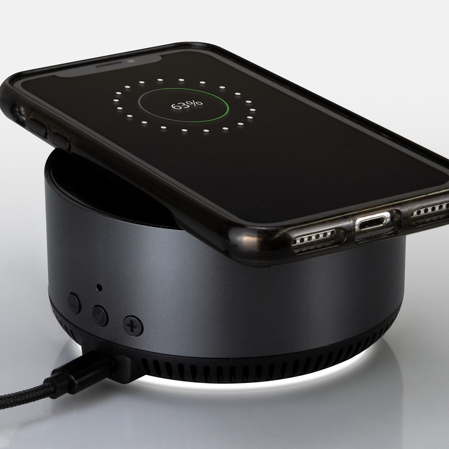 INGENIO Arc Wireless Charging Speaker · Product view
