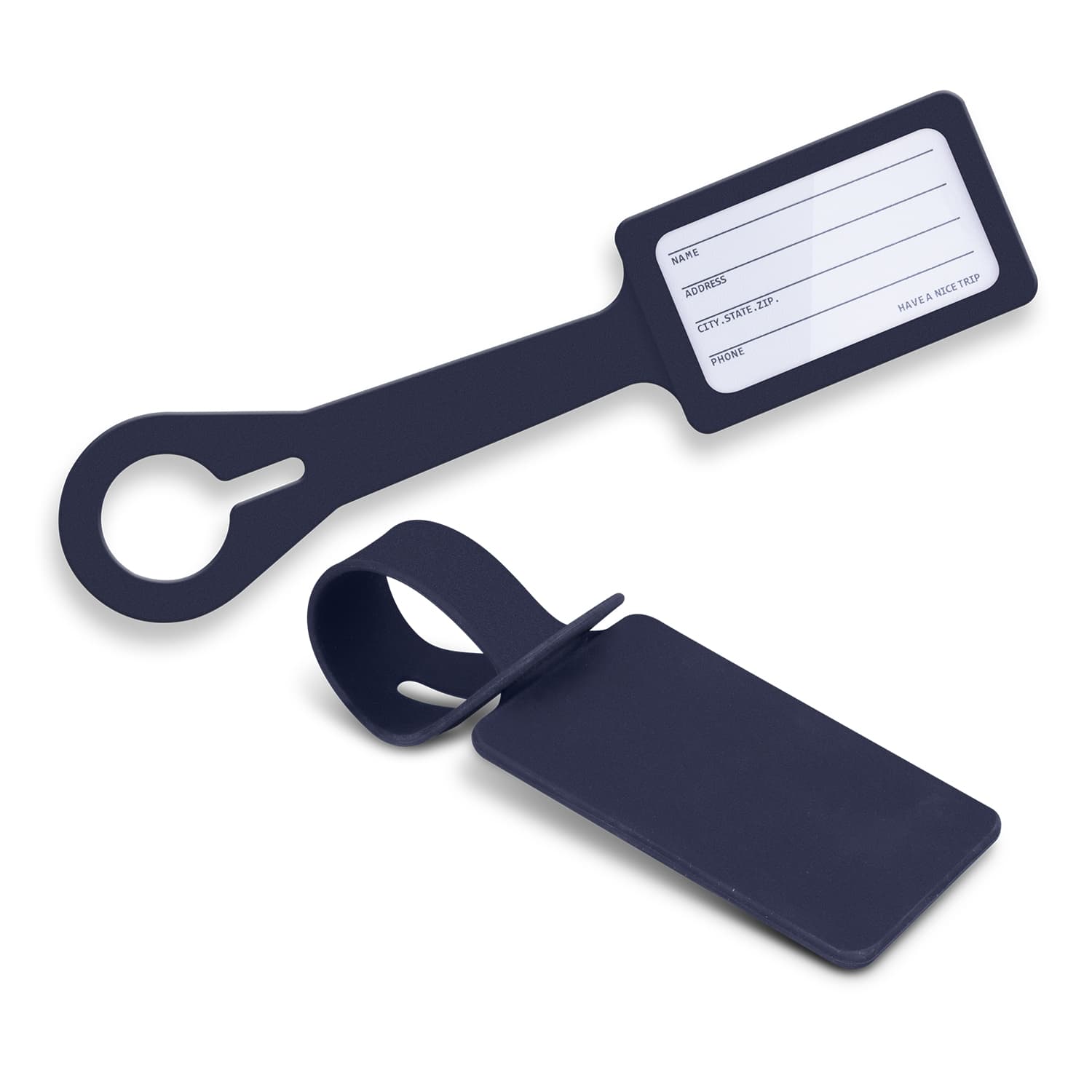 Silicone Luggage Tag · Product view