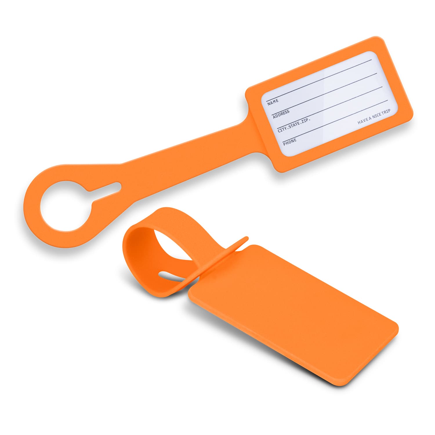 Silicone Luggage Tag · Product view
