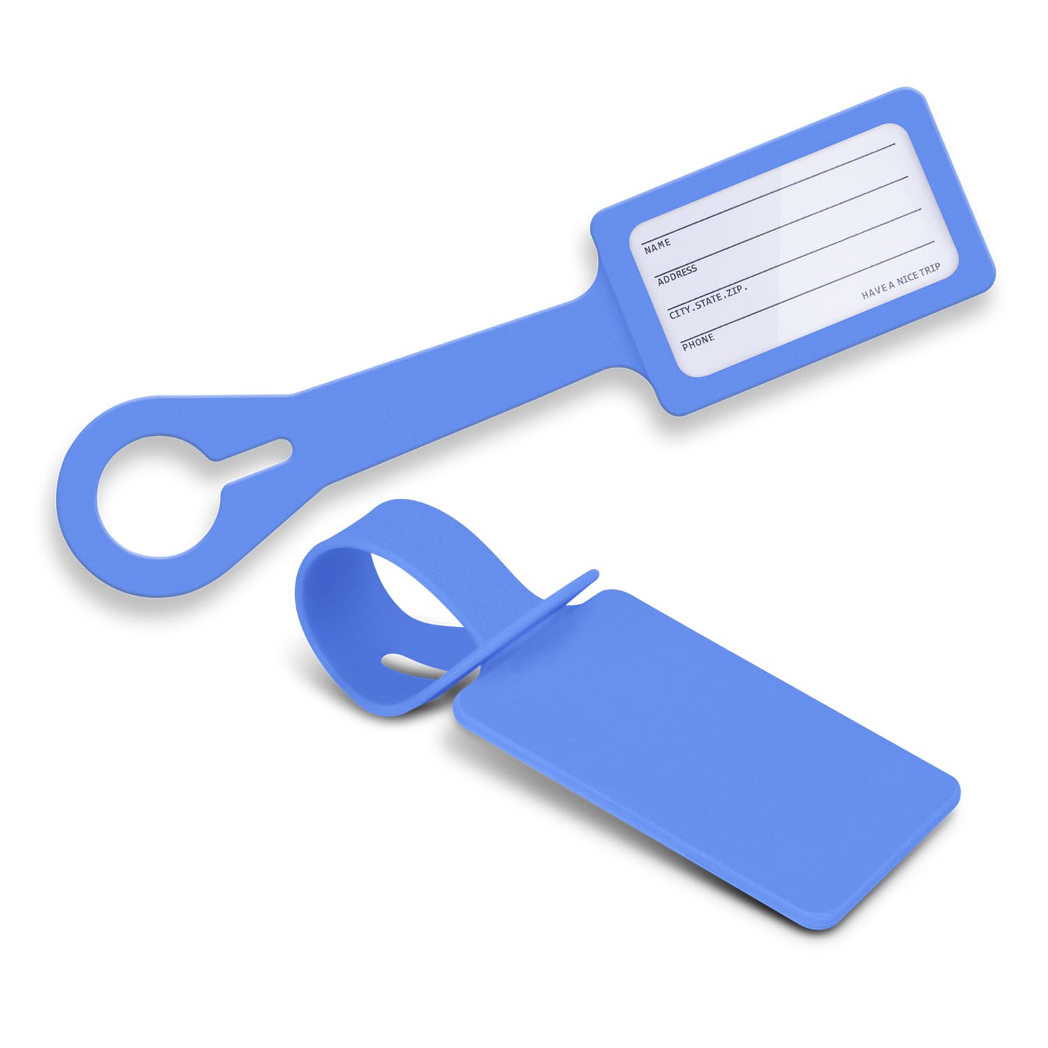 Silicone Luggage Tag · Product view