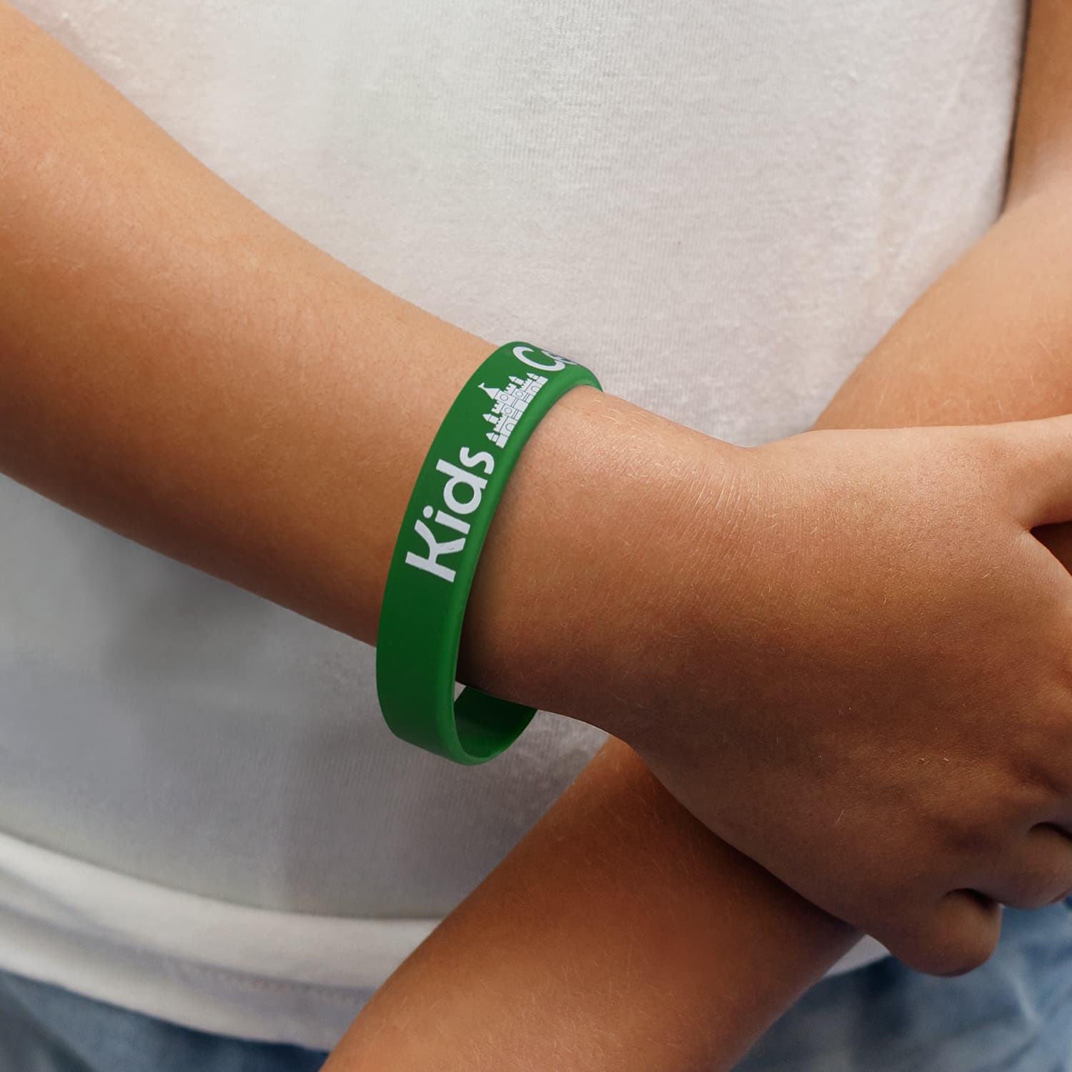 Kids Silicone Wrist Band · Product view