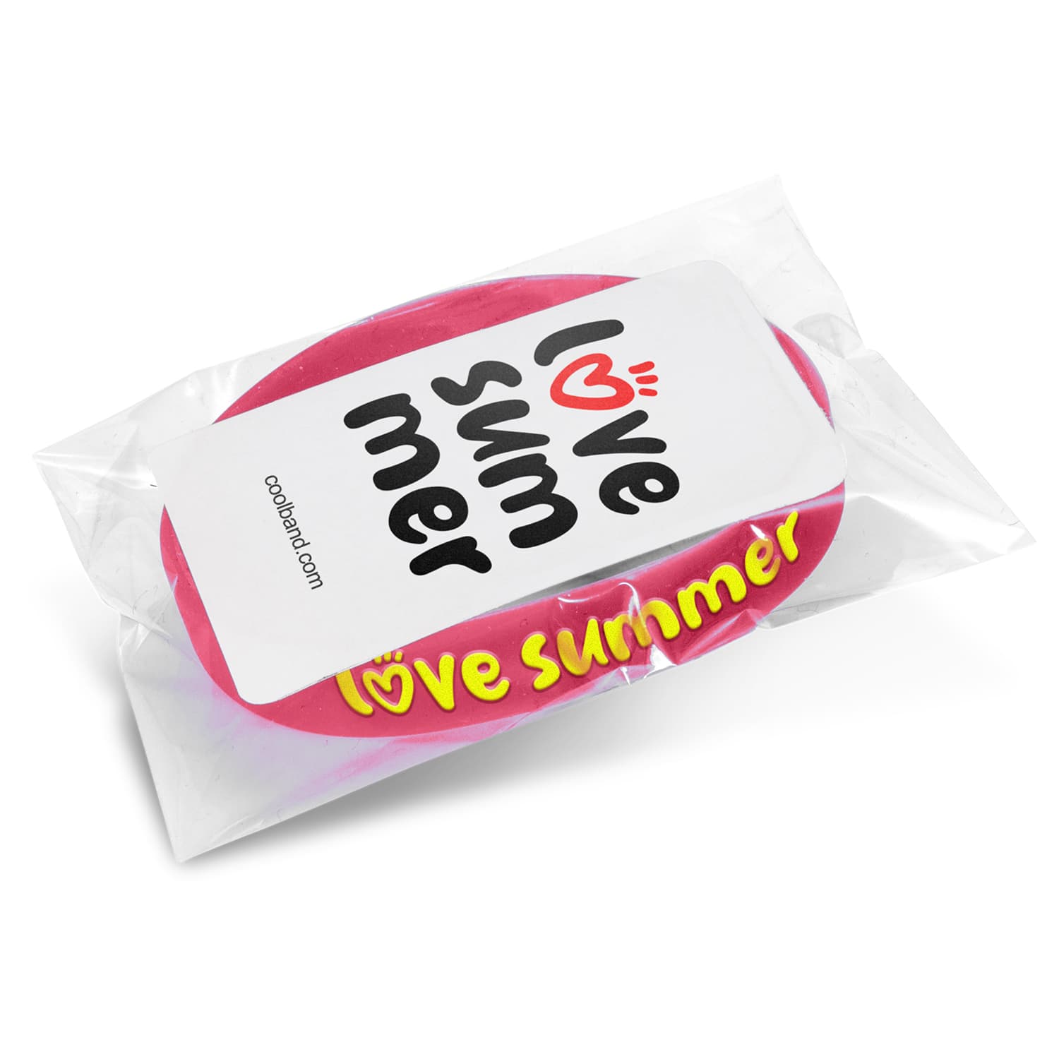 Kids Silicone Wrist Band - Embossed · Product view