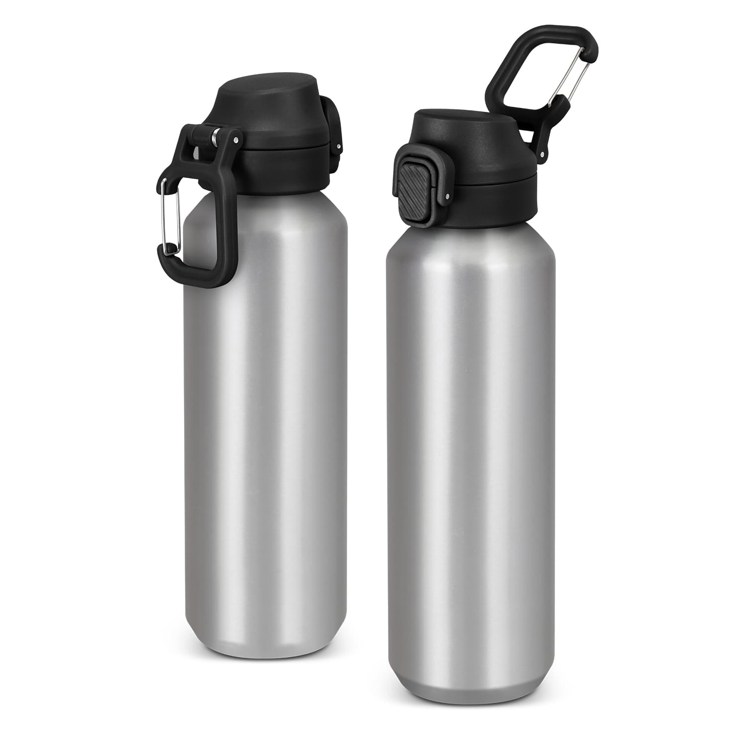 Equinox Recycled Aluminium Bottle 600ml · Silver · colour reference