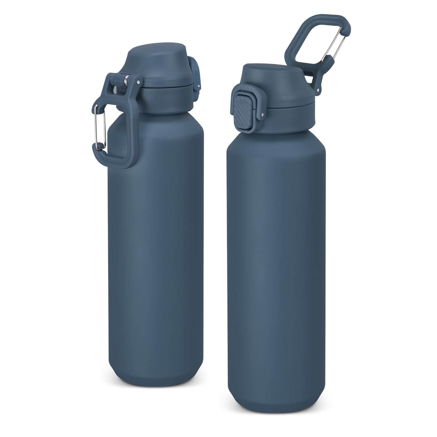Equinox Recycled Aluminium Bottle 600ml · Navy · colour reference