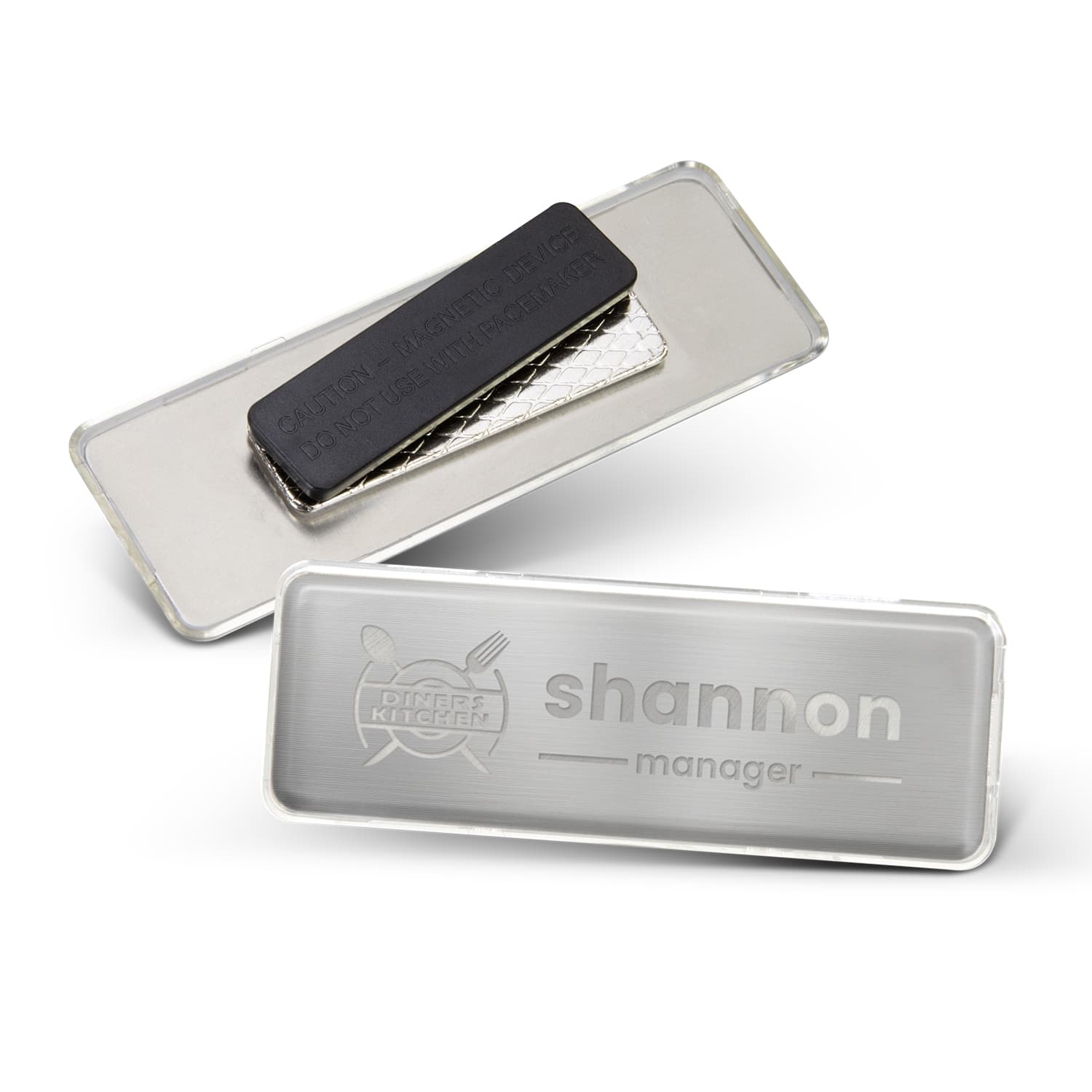 Metal Name Badge · Product view