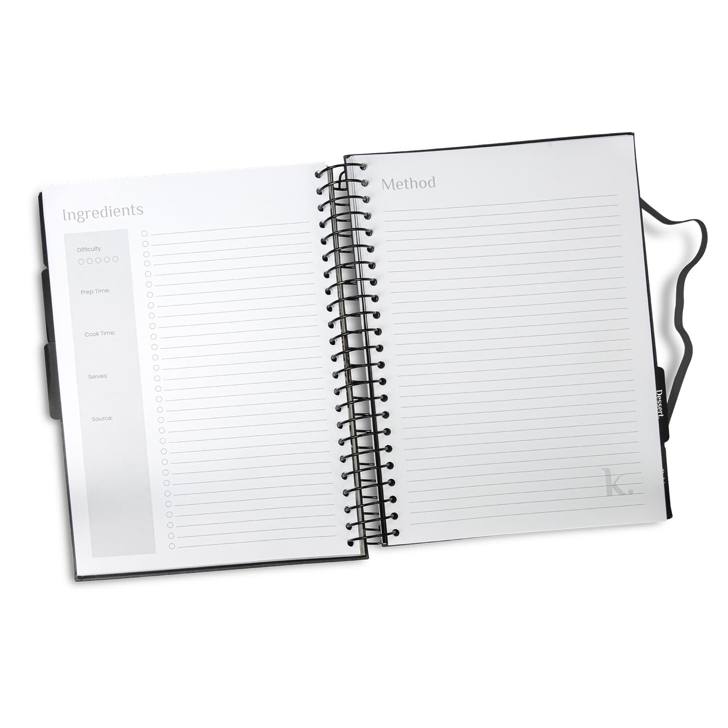 Keepsake Recipe Journal · Product view