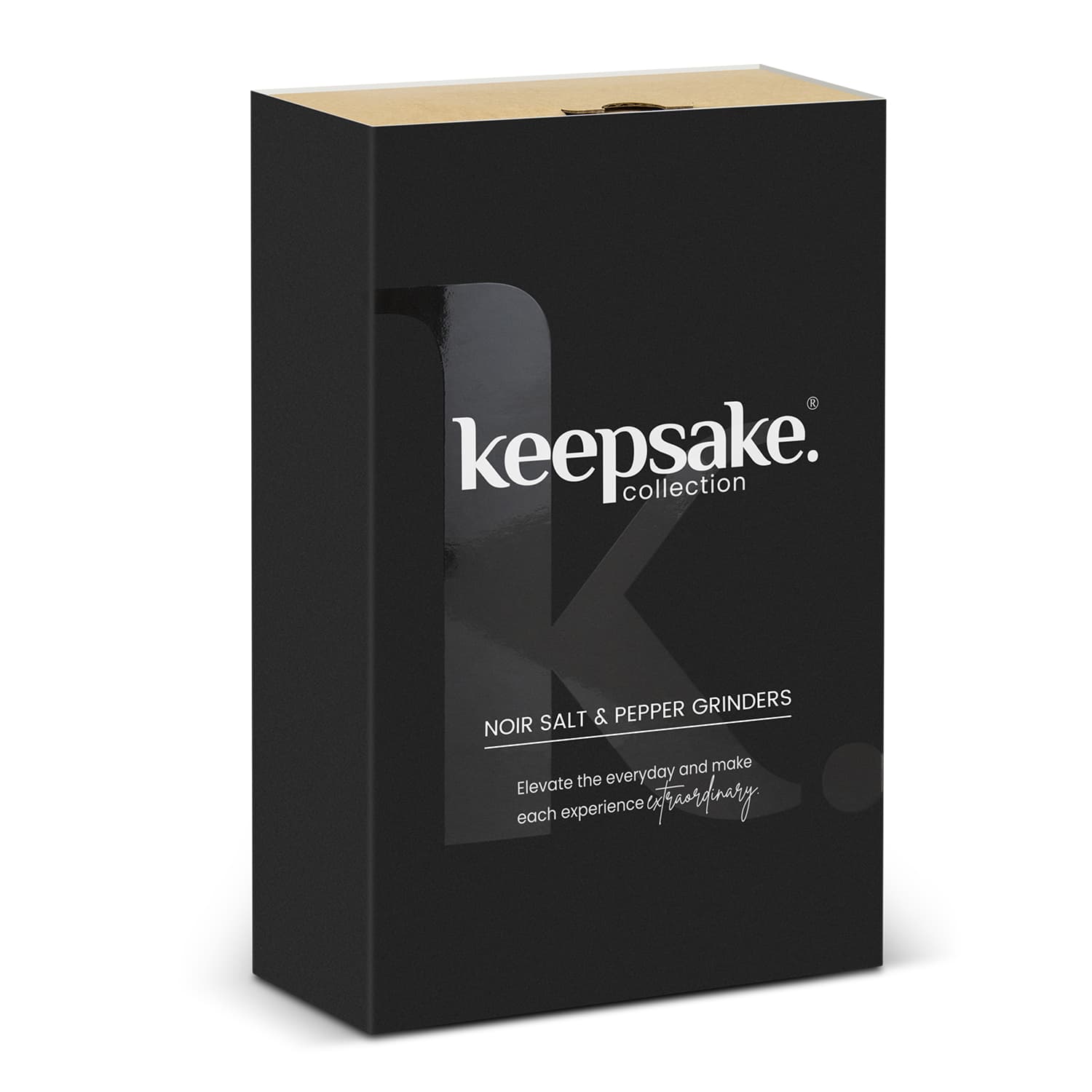 Keepsake Noir Salt and Pepper Grinders · Product view