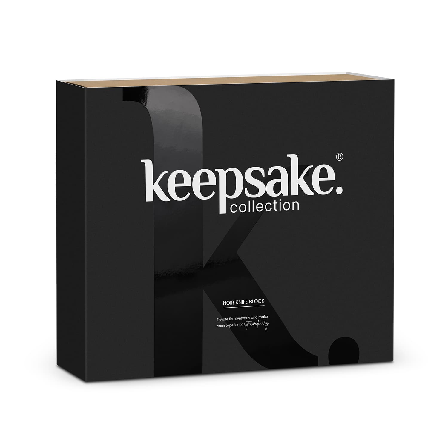 Keepsake Noir Knife Block · Product view