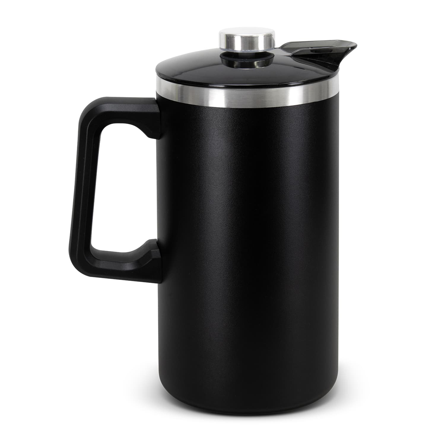 Frontier Base Camp Coffee Press · Black · front