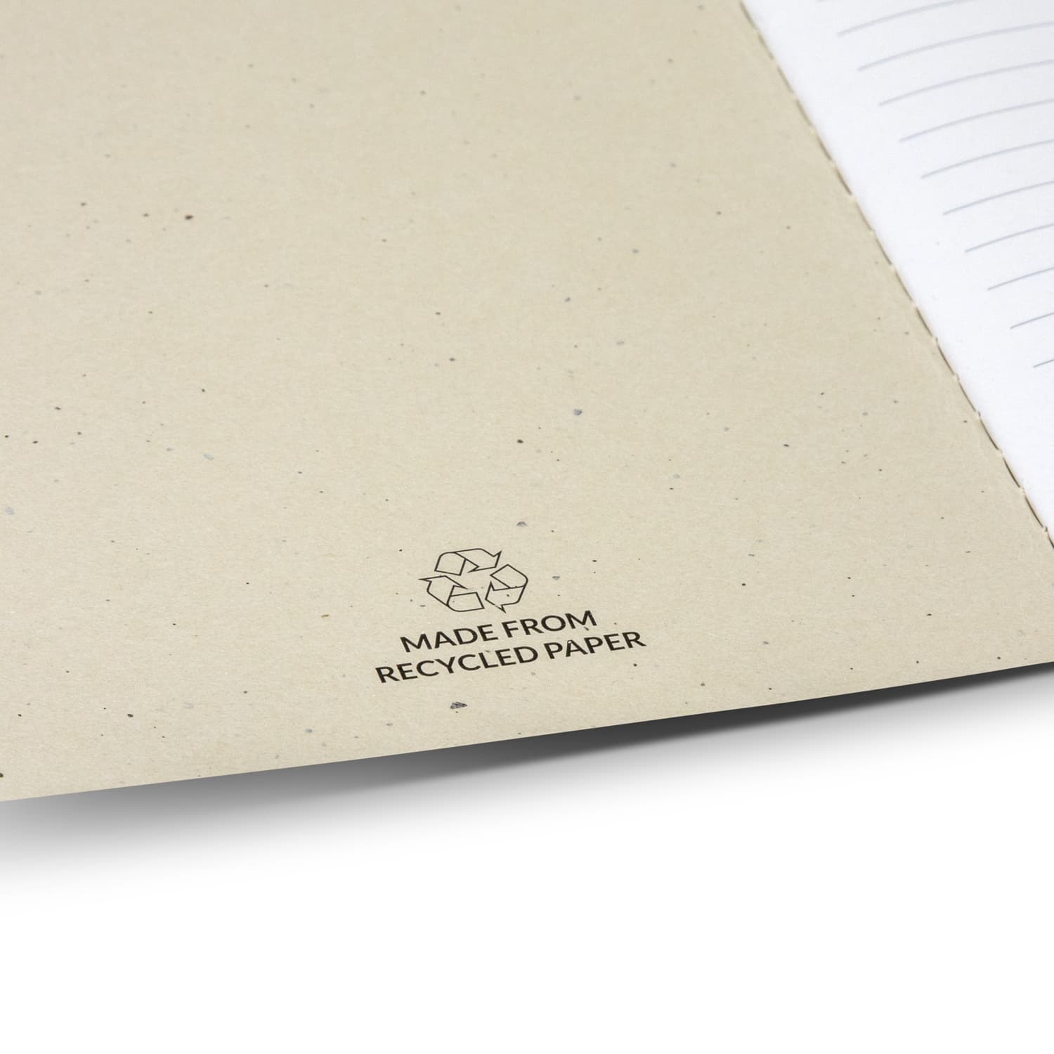 Terra Recycled Paper Soft Cover Notebook · Product view
