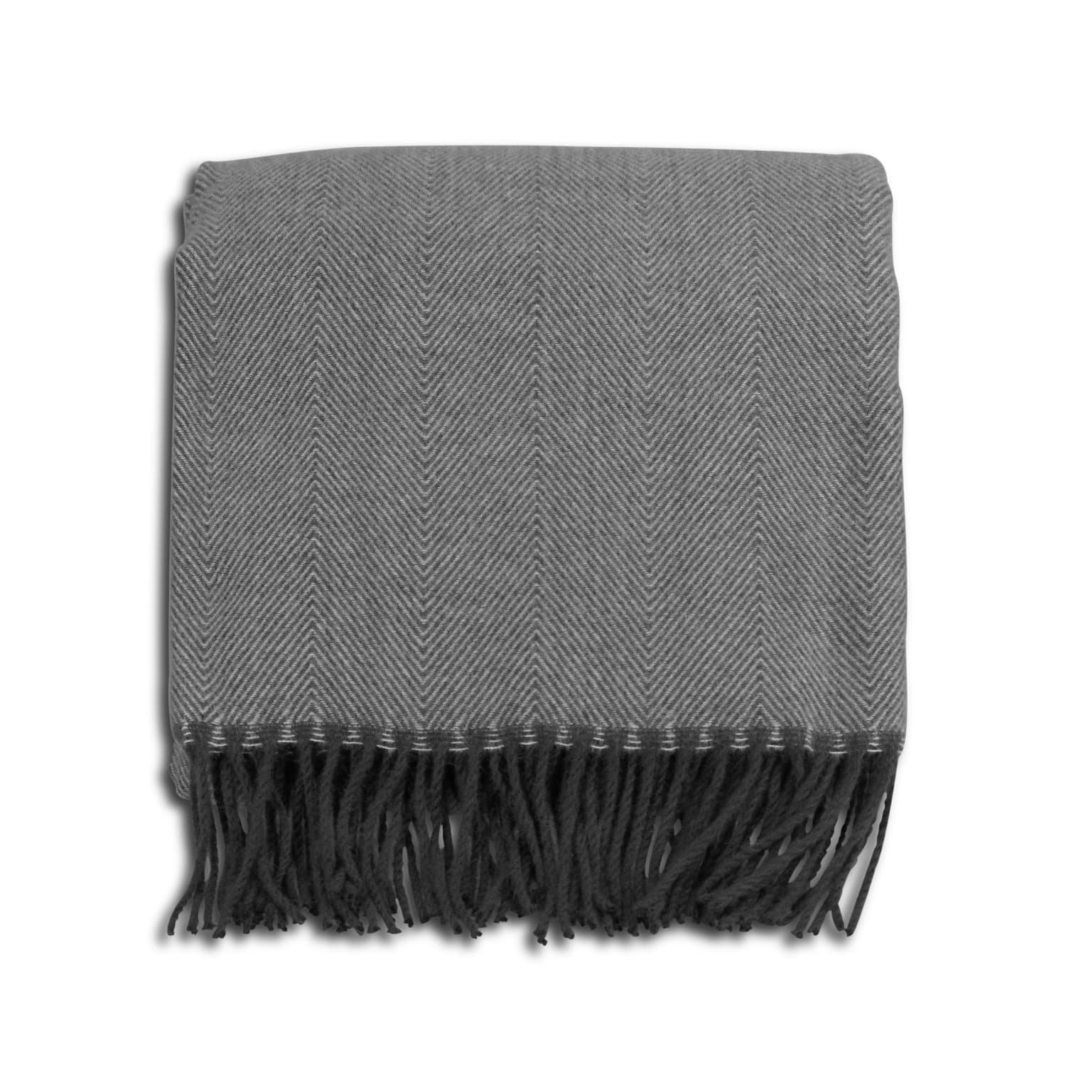 Keepsake Throw Blanket · Grey · front