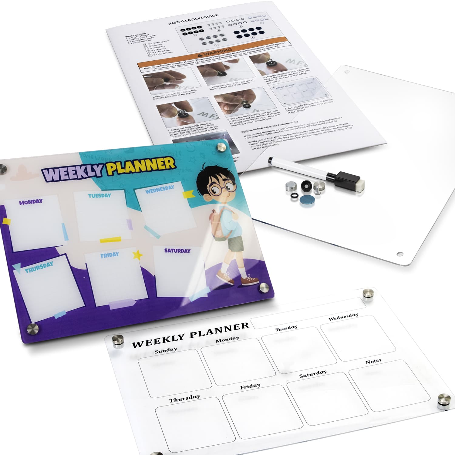 Magnetic Fridge Planner · Product view