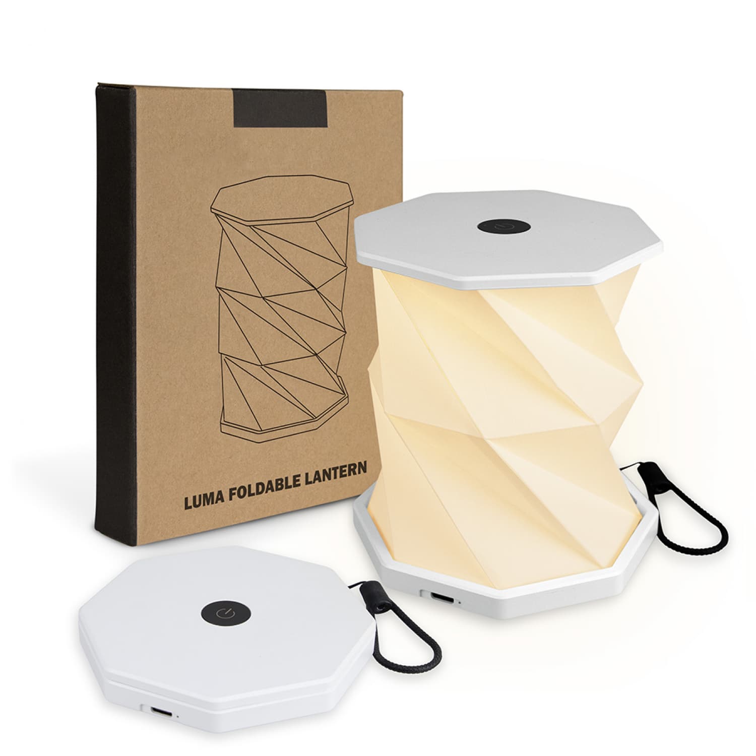Luma Foldable Lantern · Product view