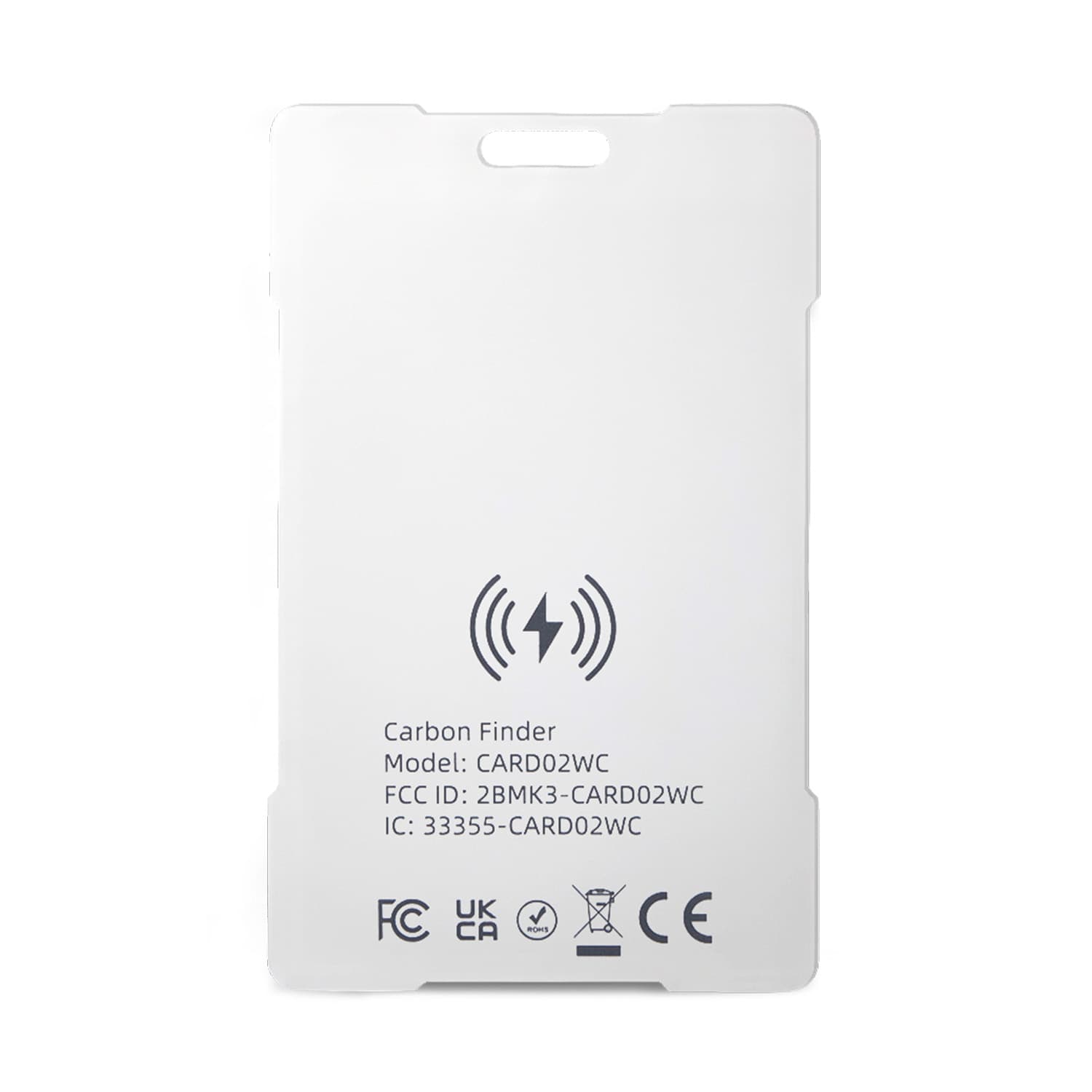 Carbon Bluetooth Tracker · Product view