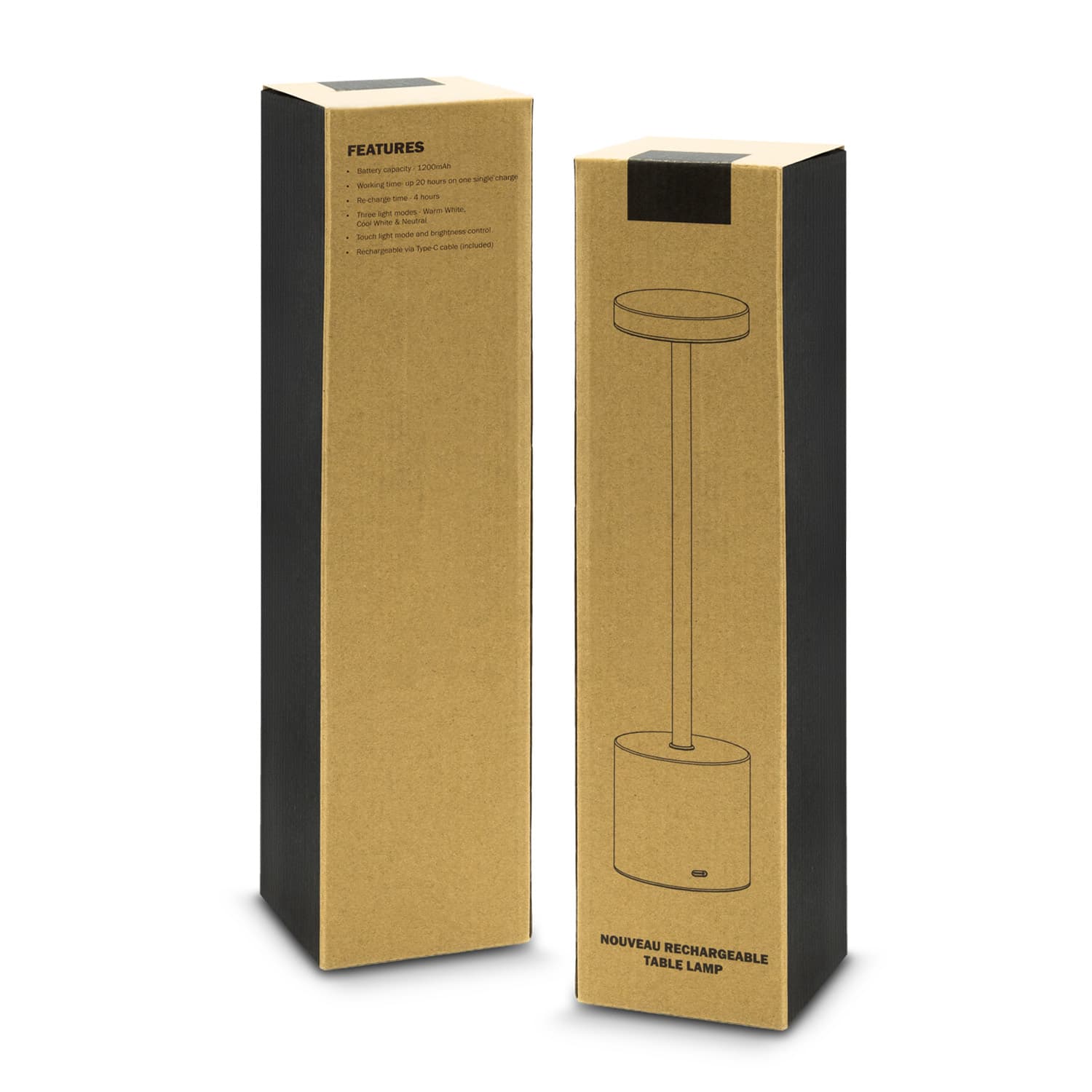 Nouveau Rechargeable Table Lamp · Product view