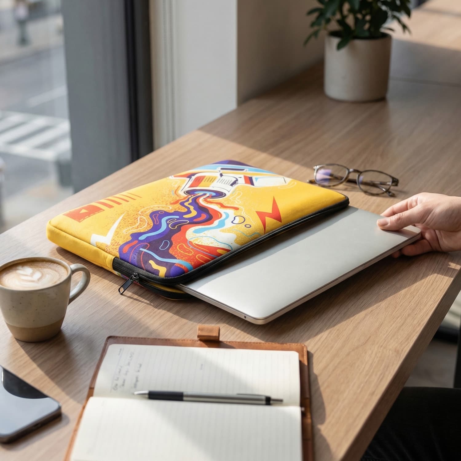 Full Colour Laptop Sleeve Medium · Product view