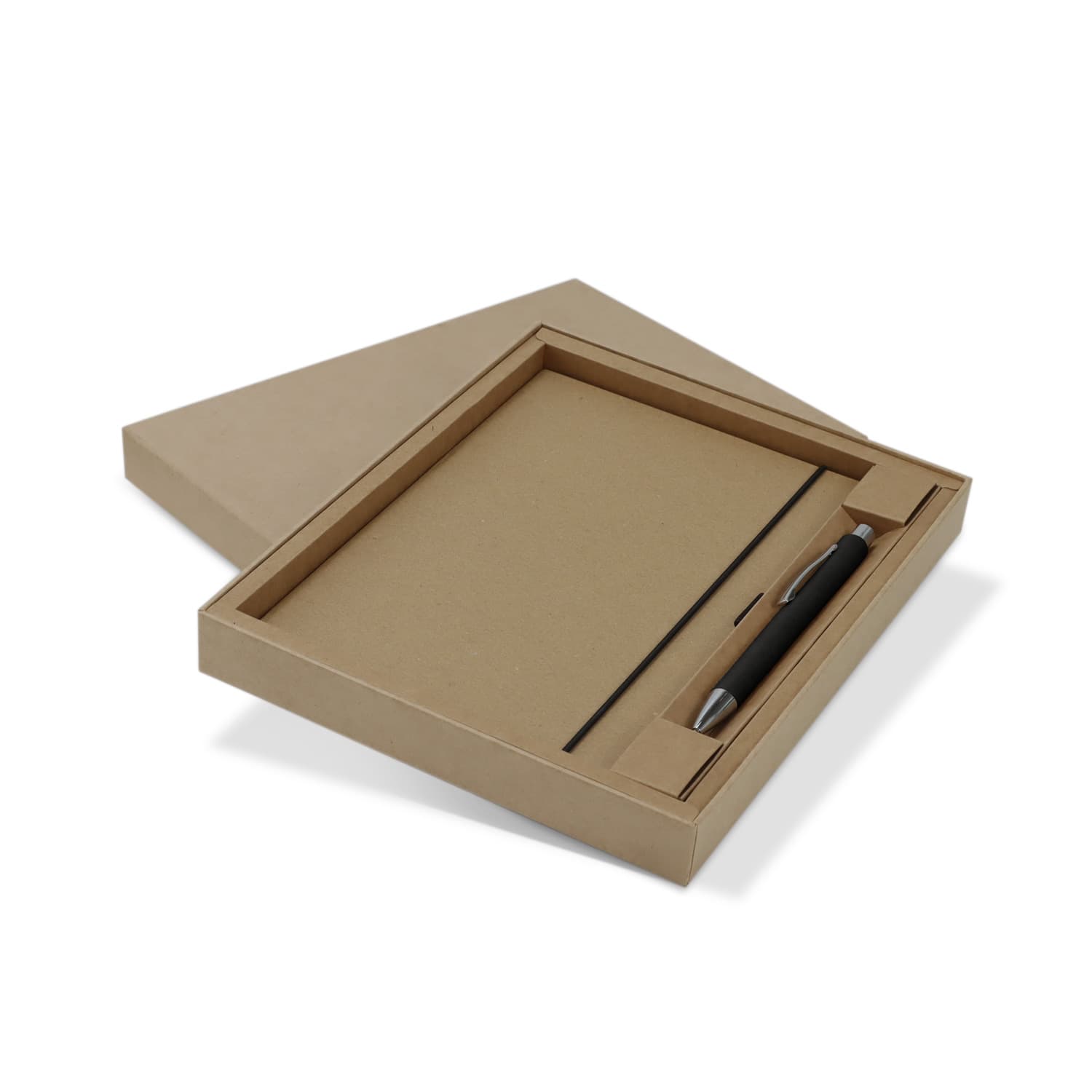 Kraft Notebook And Pen Gift Set · Product view