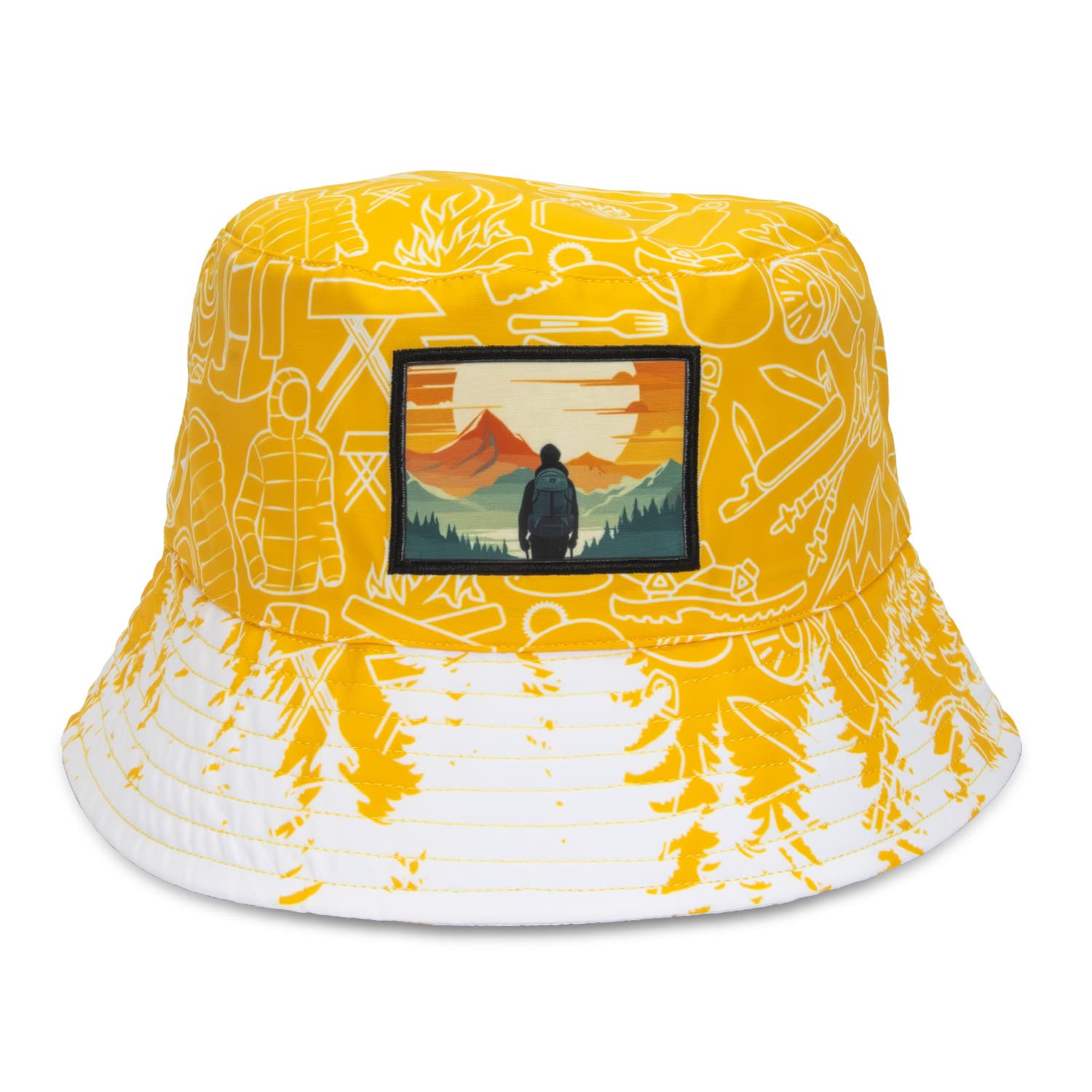 Sonny Custom Bucket Hat With Full Colour Patch · Product view