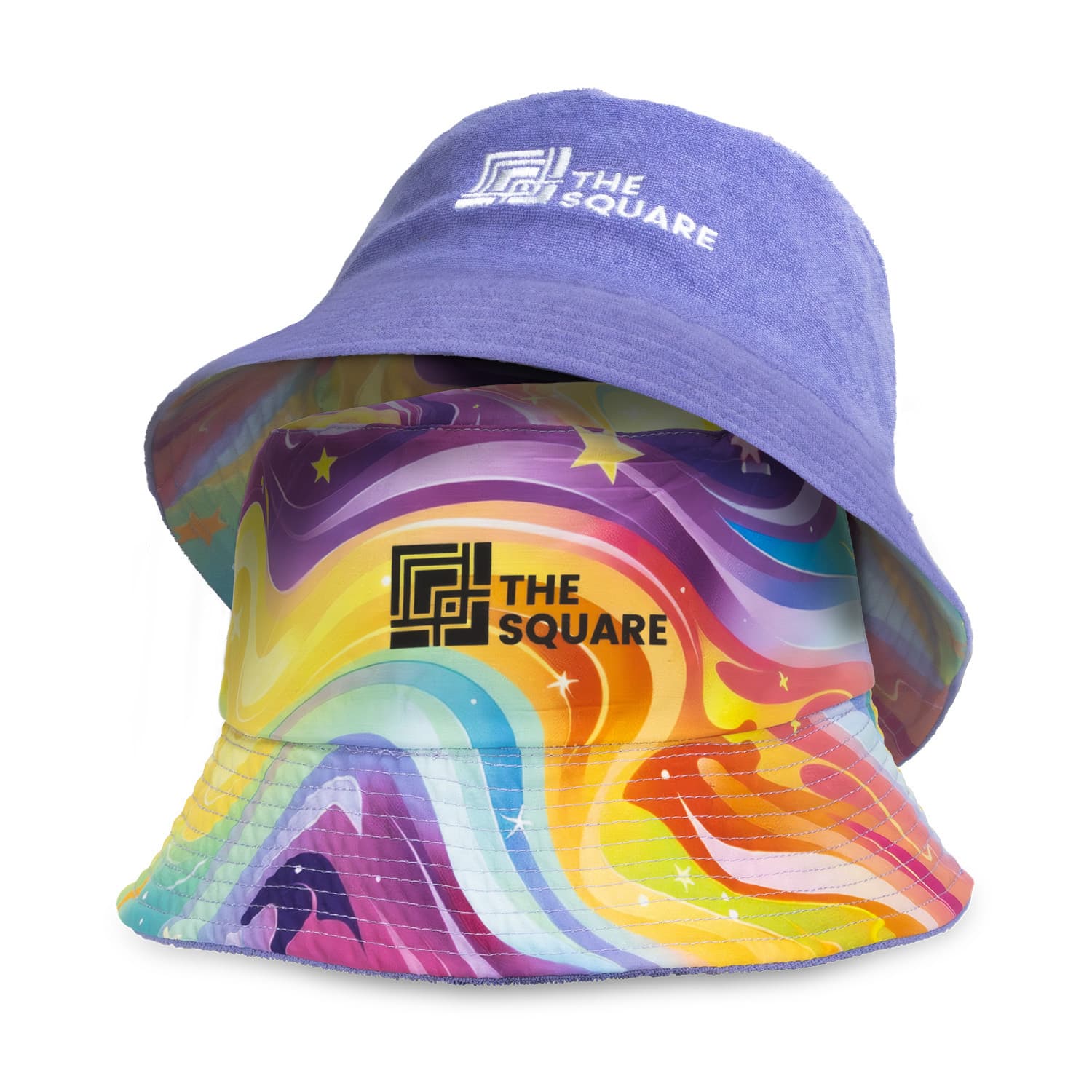 Custom Reversible Twill/Terry Bucket Hat · Product view
