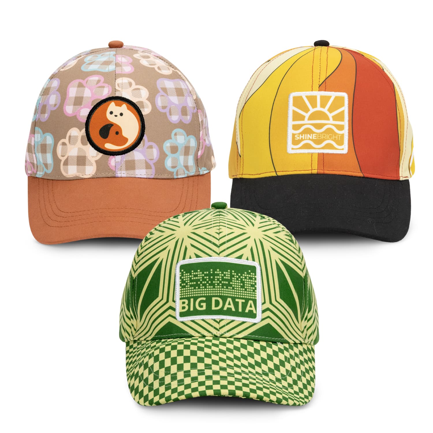Falcon Custom Cap With Full Colour Patch · Product view