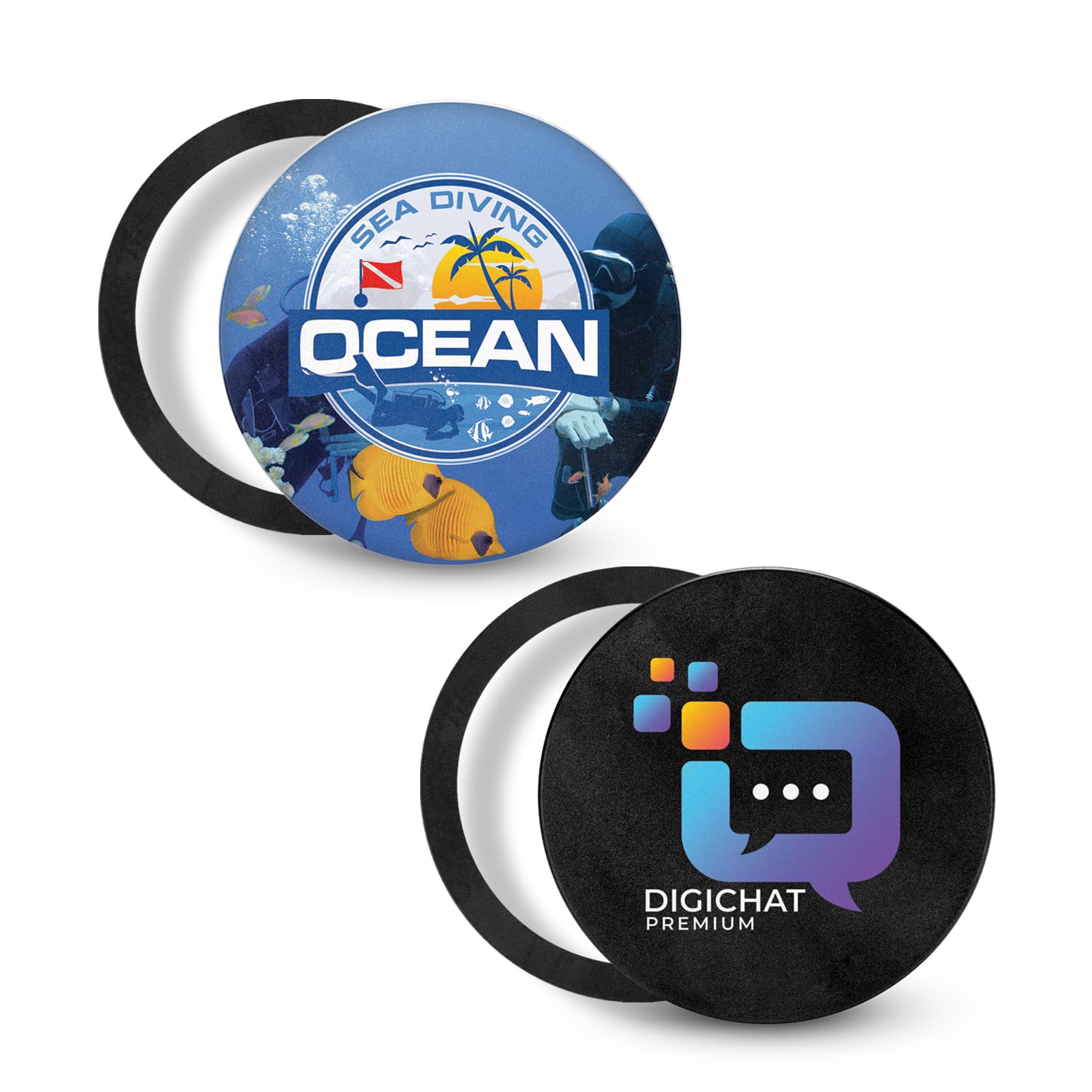 Multi Functional Magnetic Badge · Product view