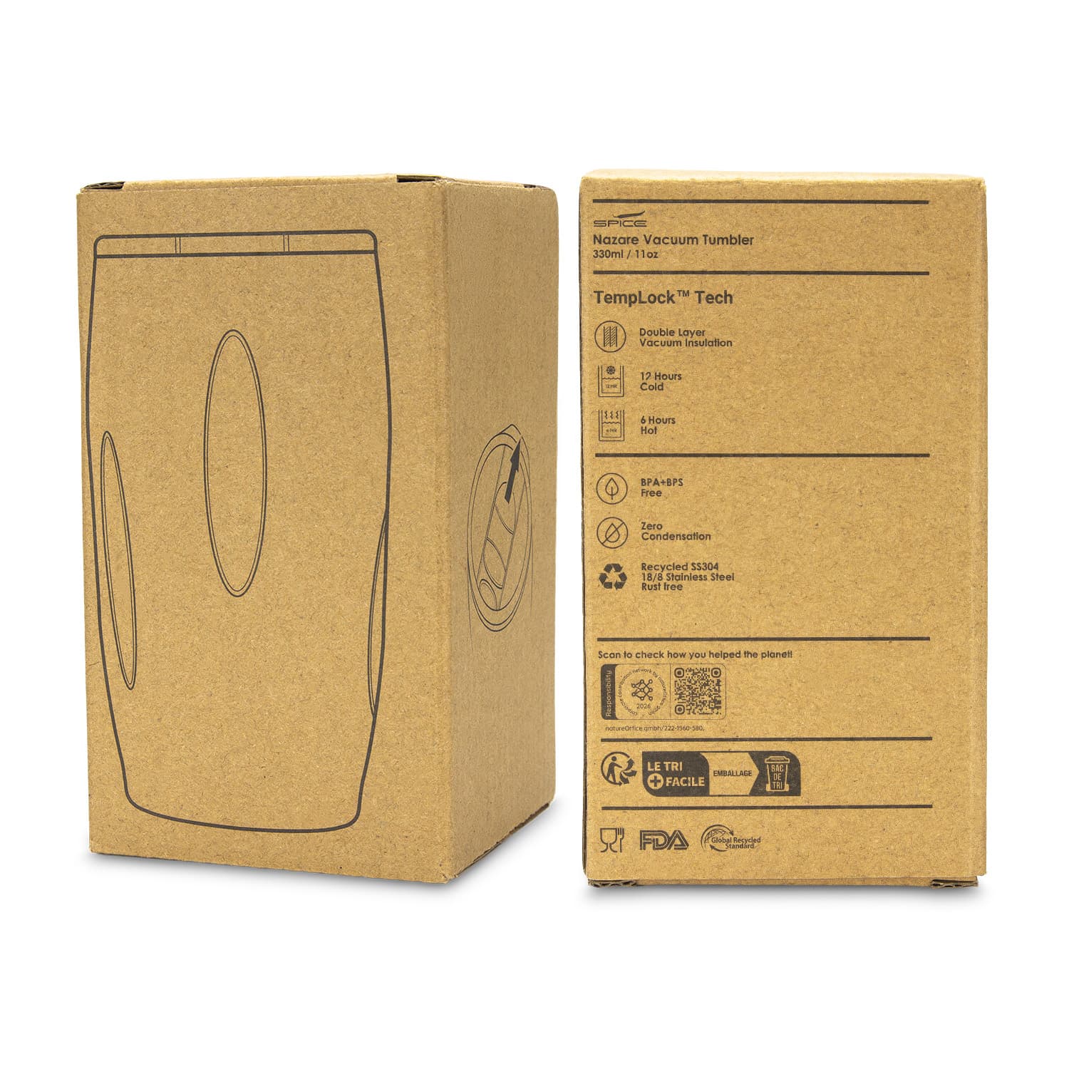 SPICE Nazare Vacuum Tumbler 330ml · Product view
