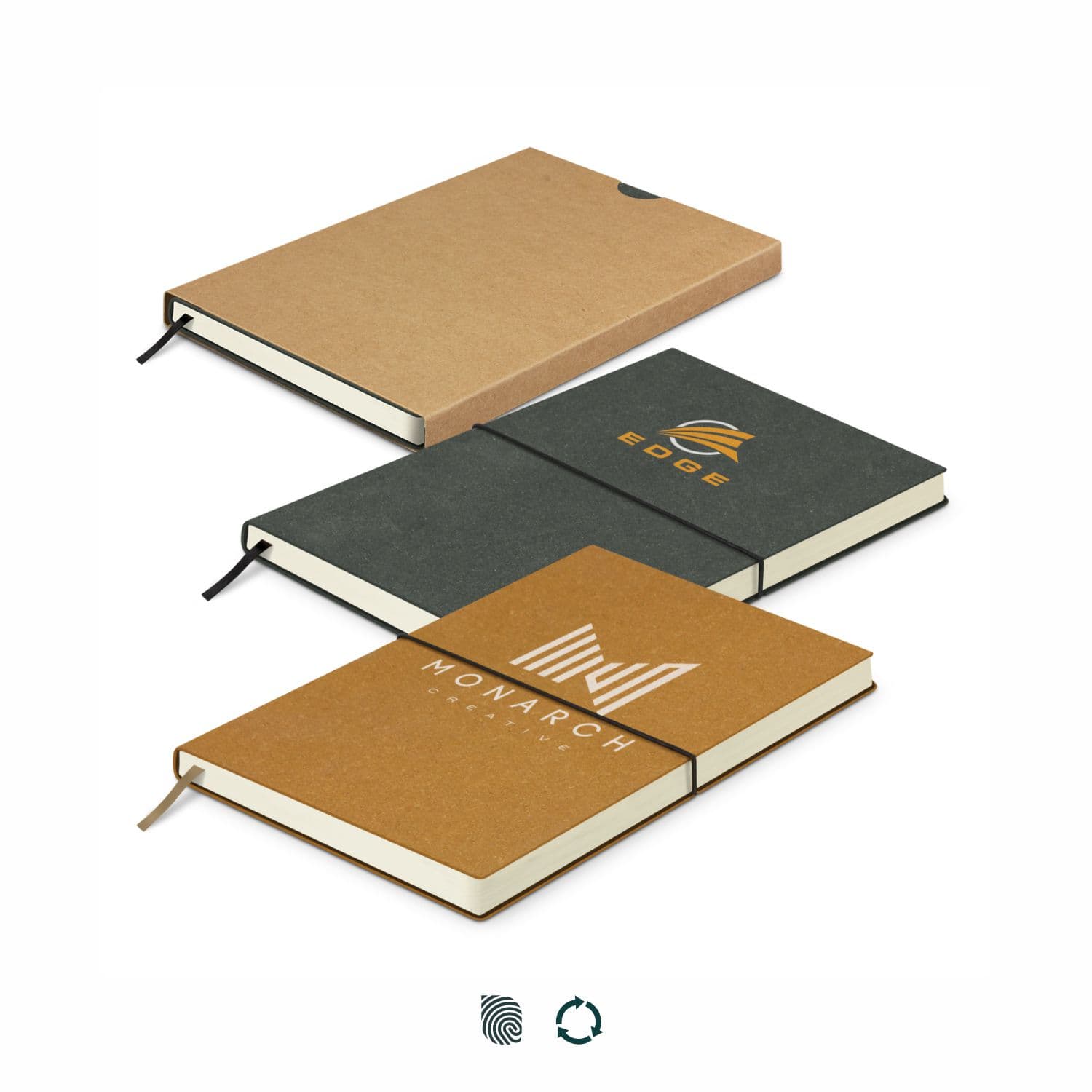 Phoenix Recycled Soft Cover Notebook · Product view