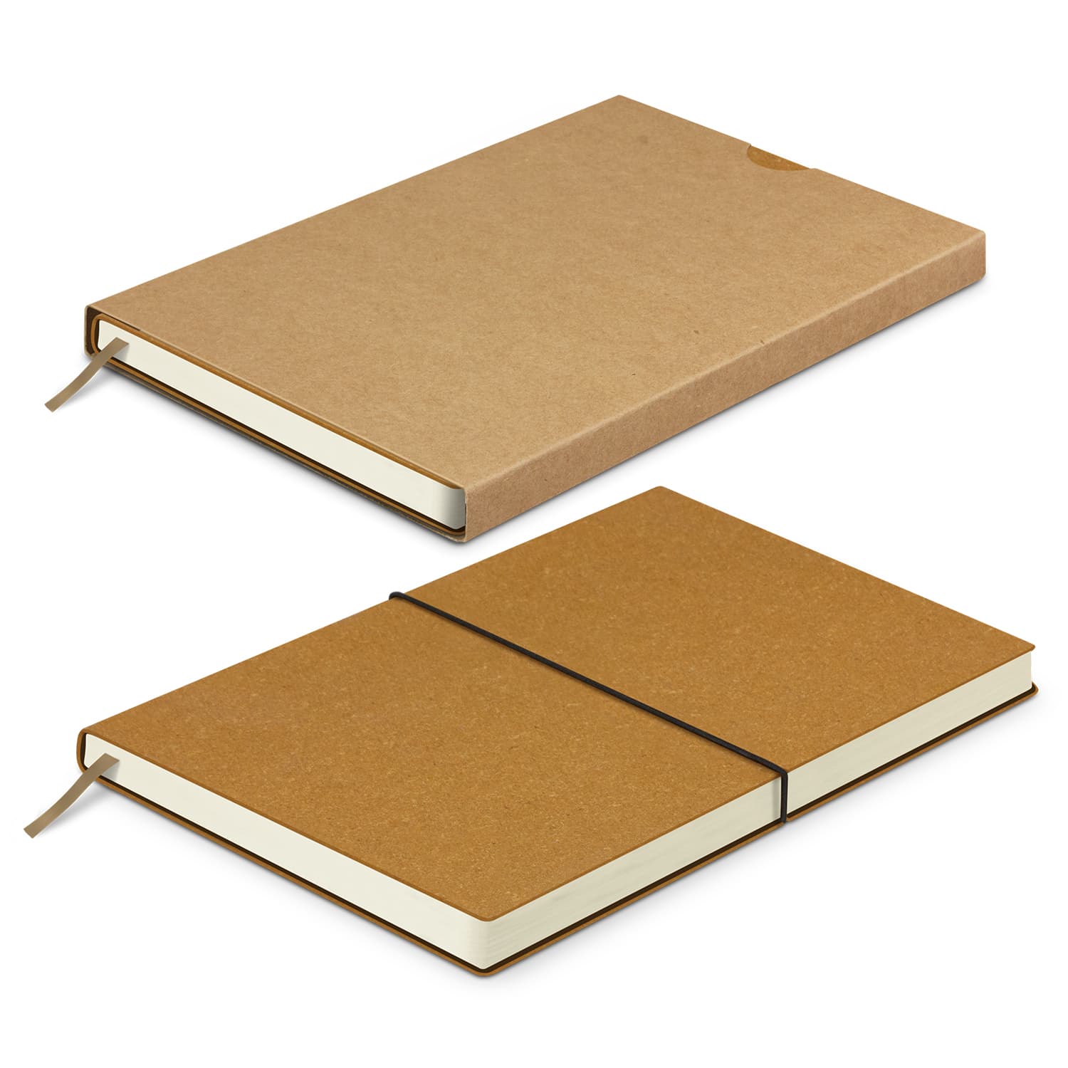 Phoenix Recycled Soft Cover Notebook · Natural · front