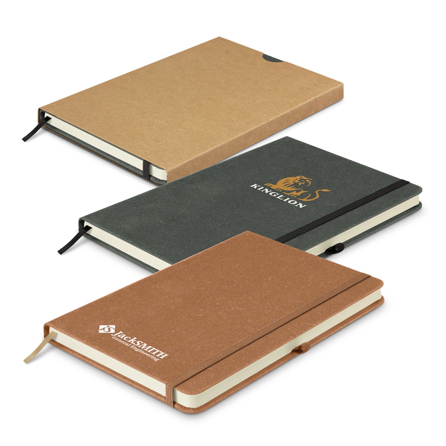 Phoenix Recycled Hard Cover Notebook · Product view