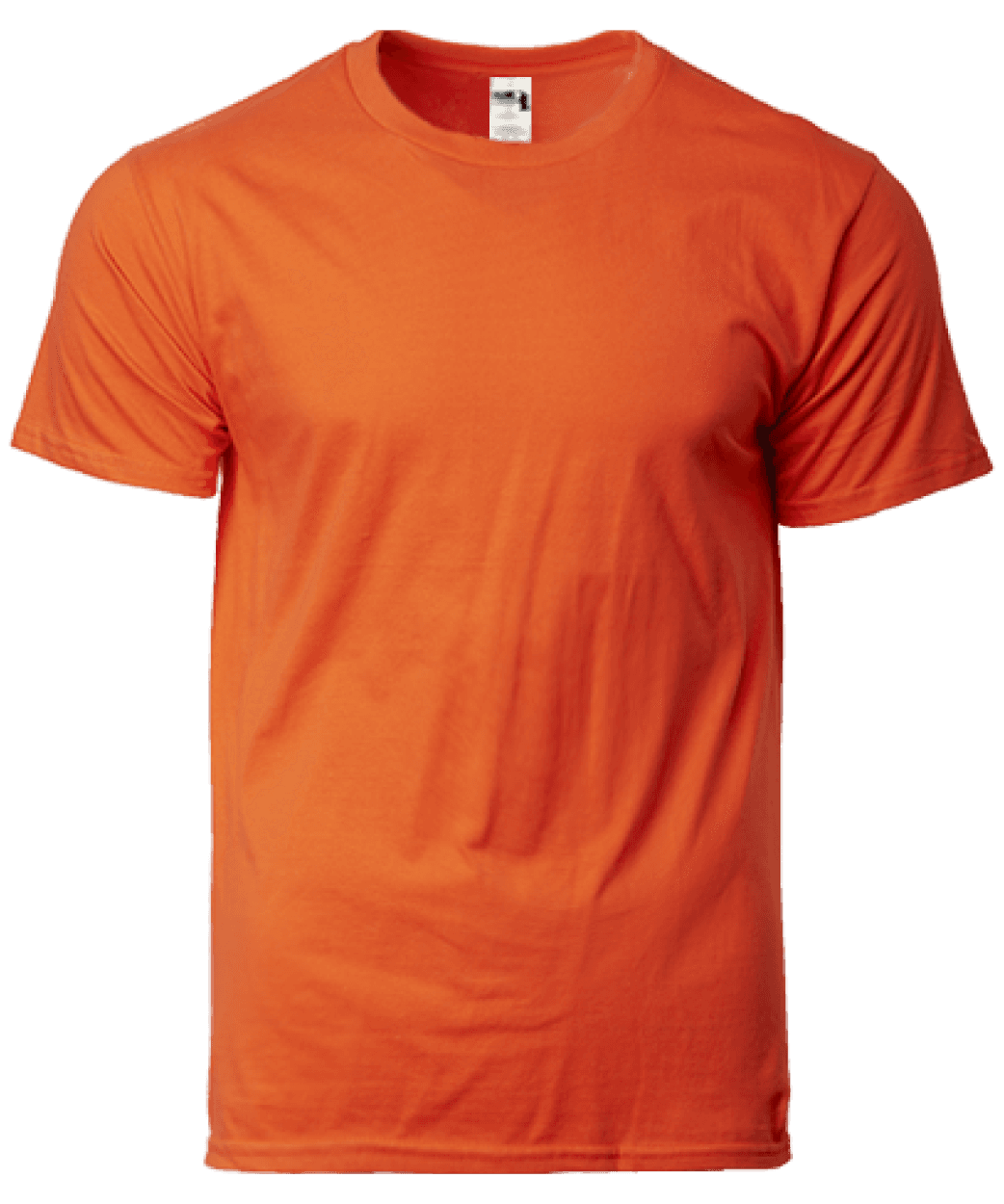 Gildan Combed Ring Spun Cotton T Shirt · Orange · colour reference