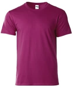 Gildan Combed Ring Spun Cotton T Shirt · Berry · colour reference